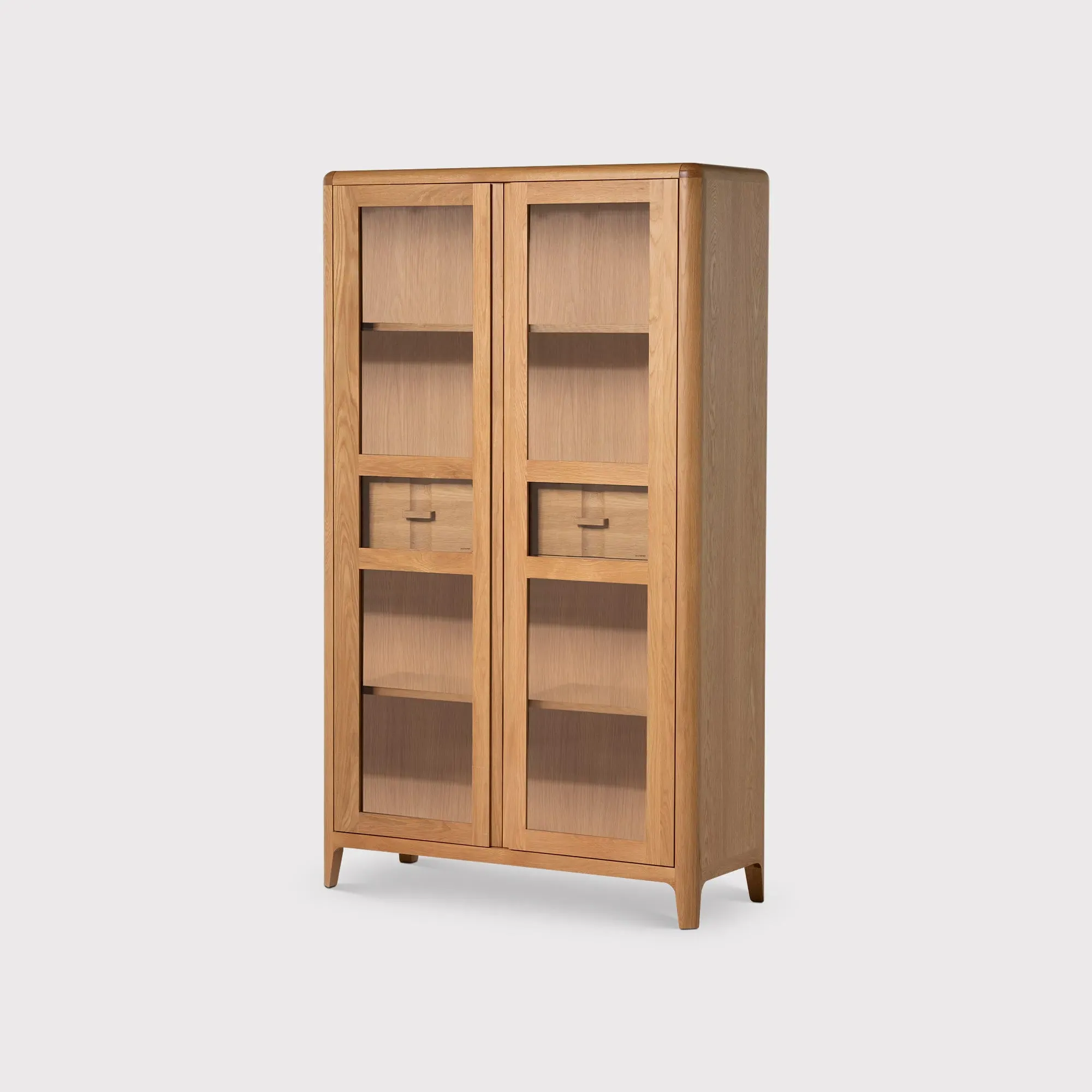 Maddison Display Cabinet - Neutral, Oak image