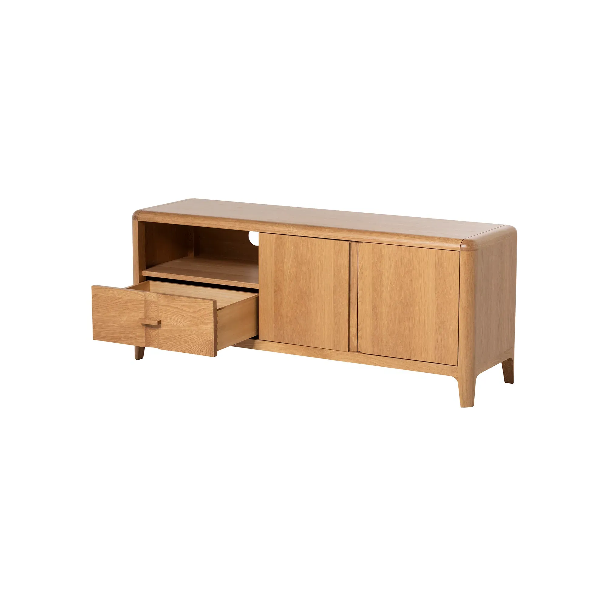 Maddison TV Unit - Neutral Oak