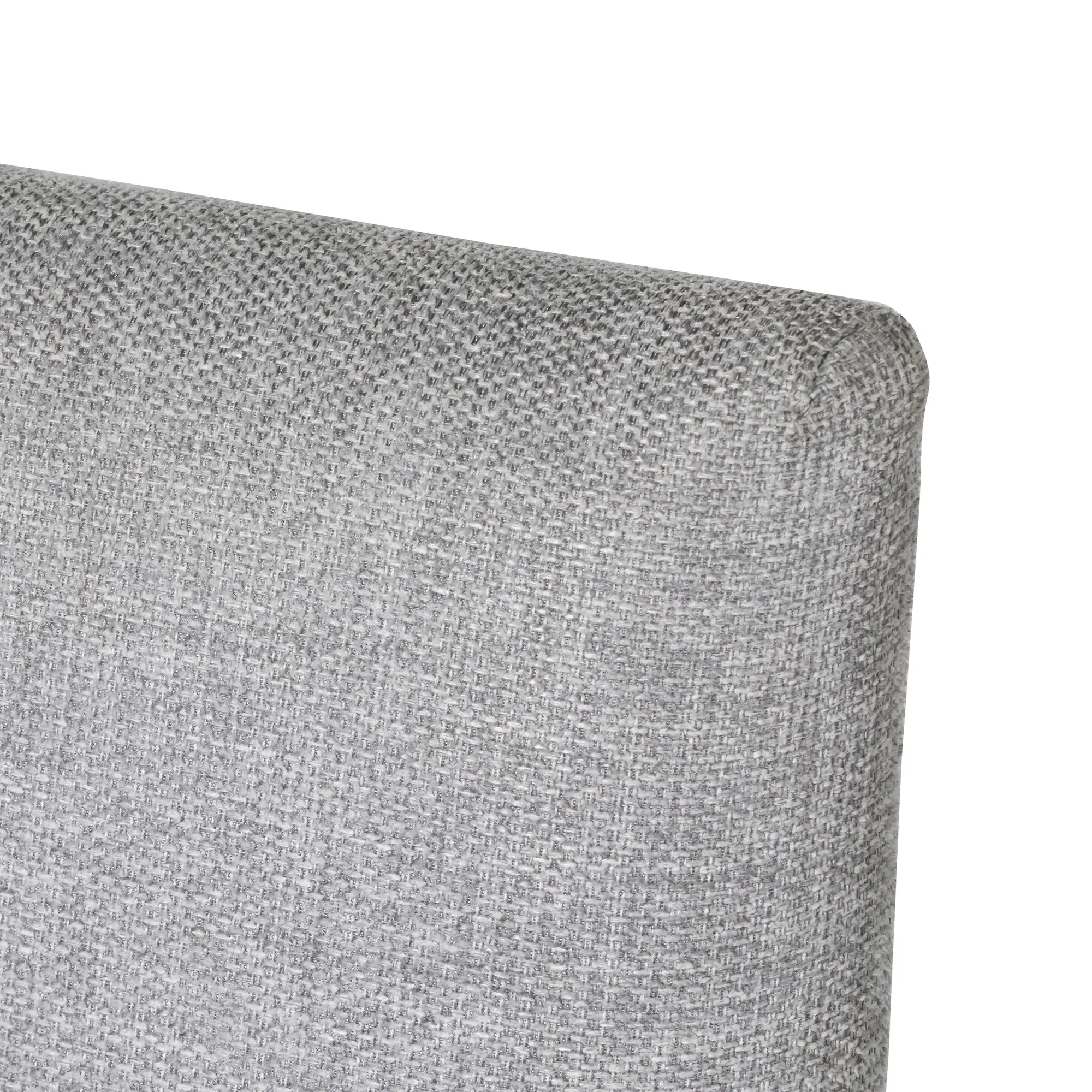 Maddison Upholstered Dining Chair - Grey, Oak