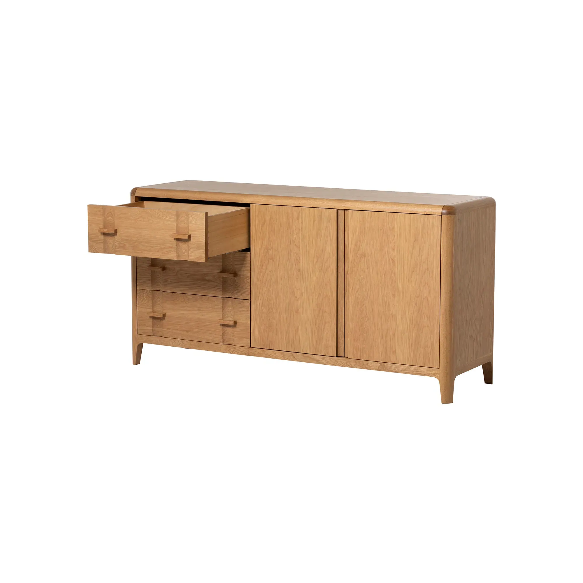 Maddison Wide Sideboard - Neutral, Oak