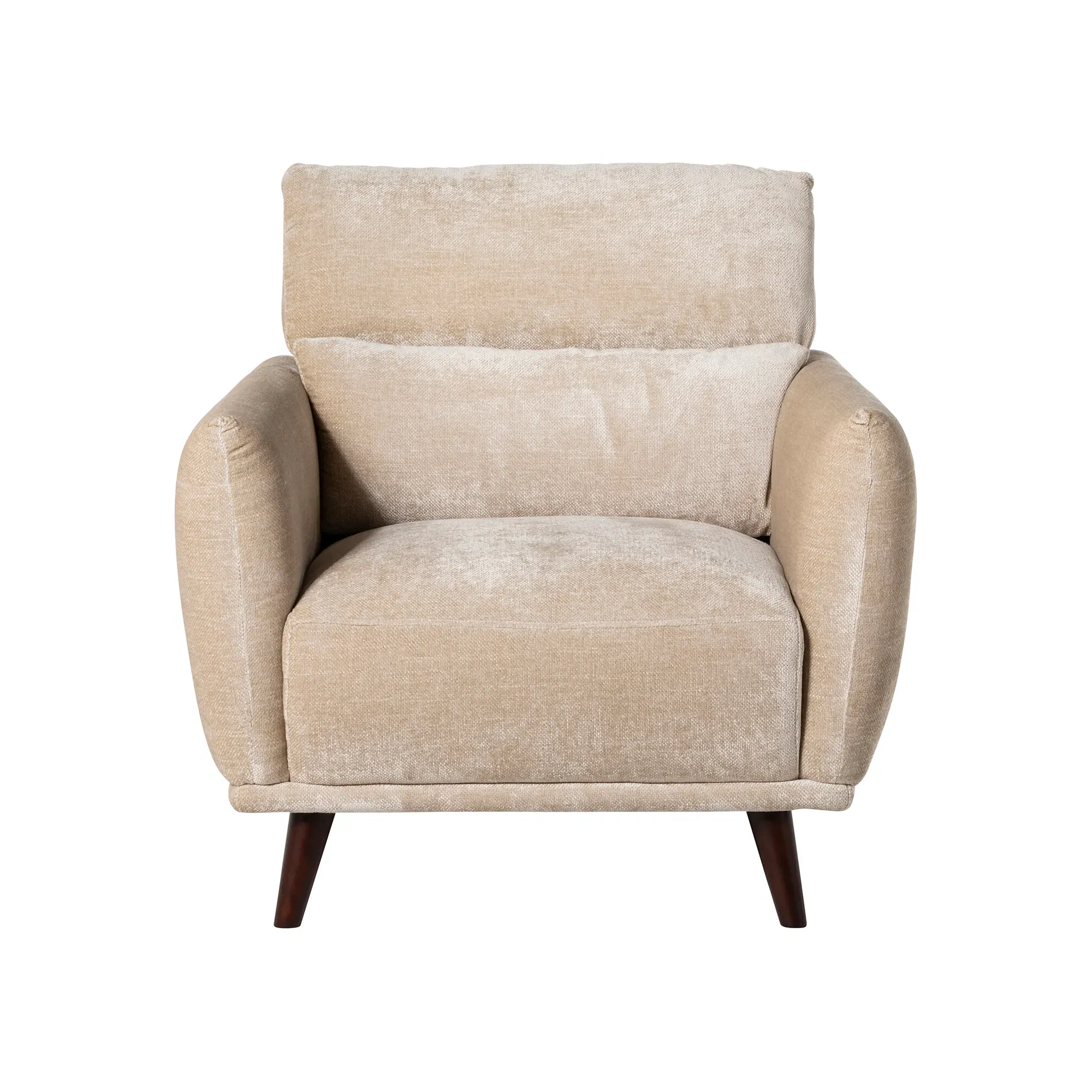 Mallory Armchair - Neutral Fabric