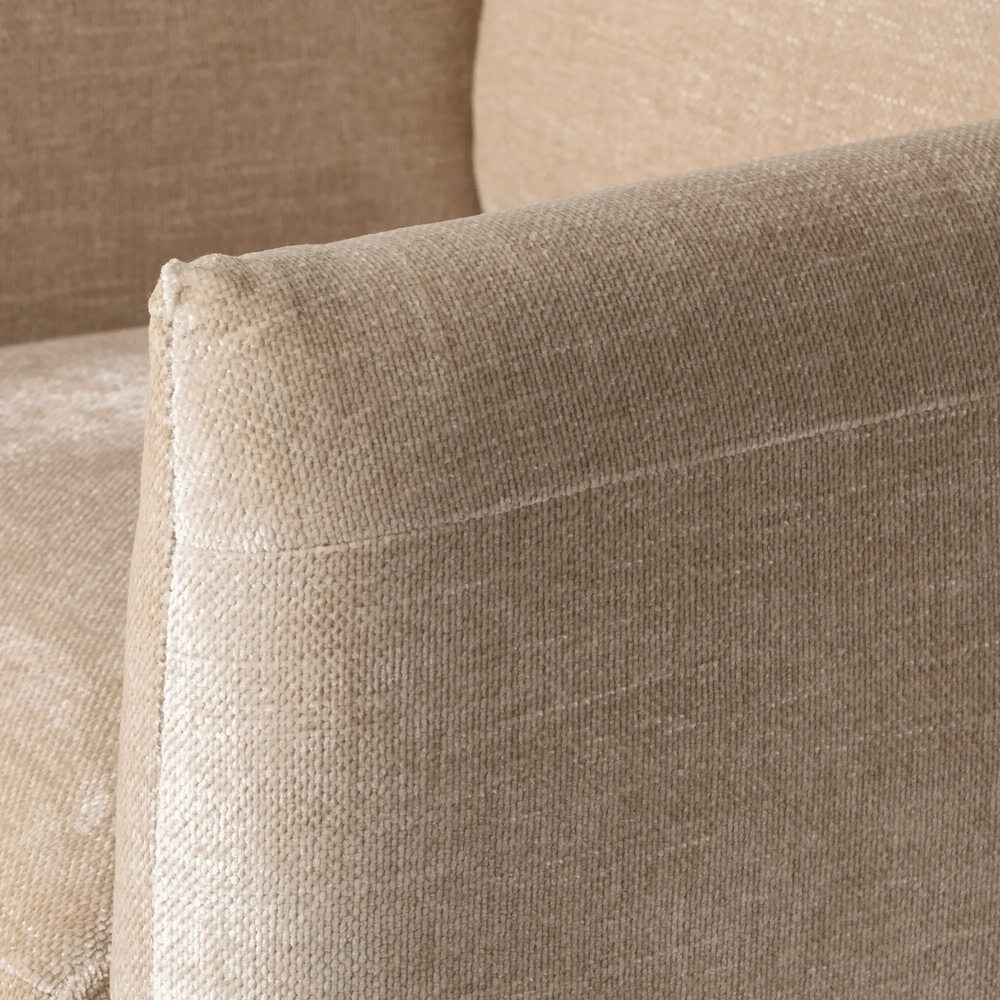 Mallory Armchair - Neutral Fabric