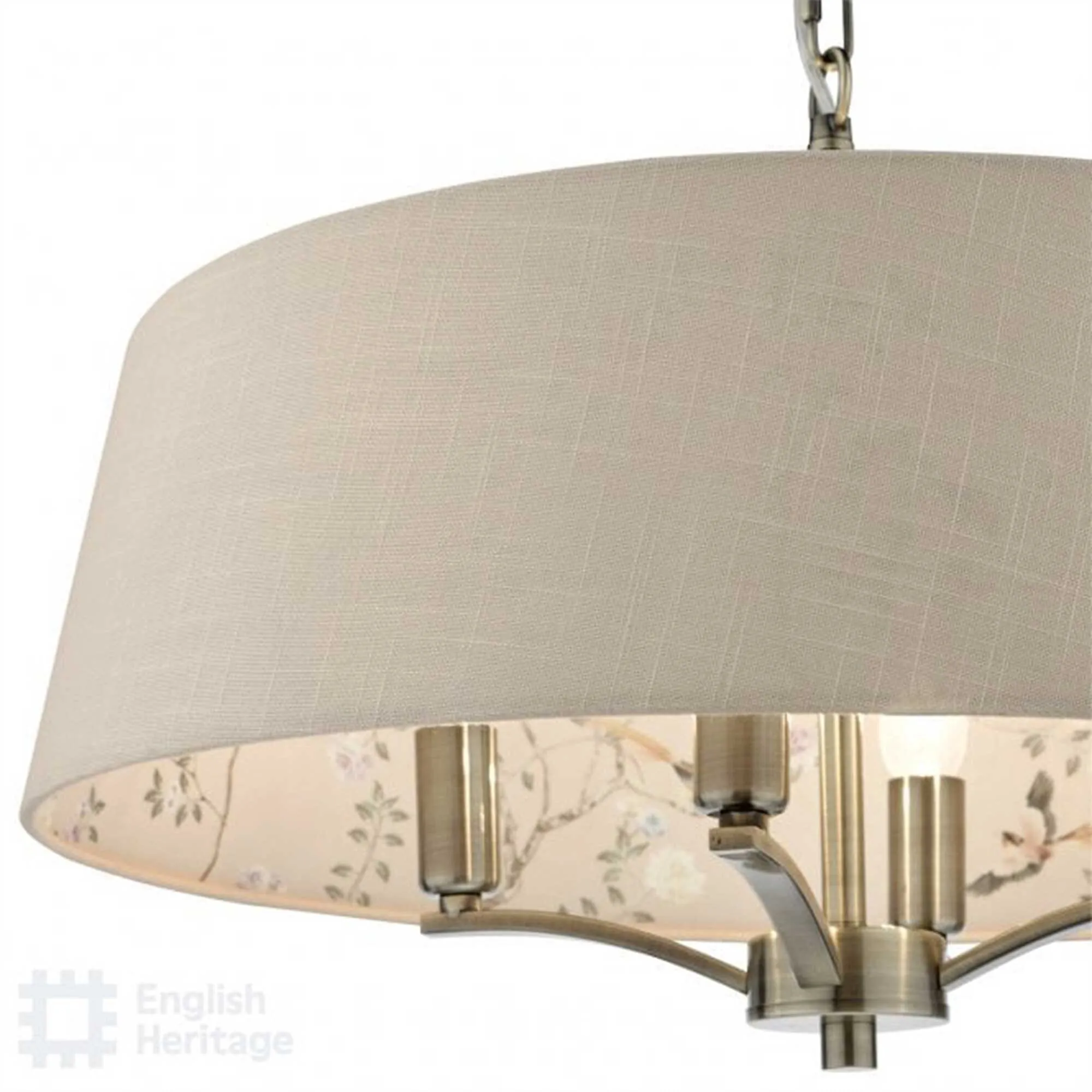 Marble Hill 4 Light Pendant - Neutral, Metal