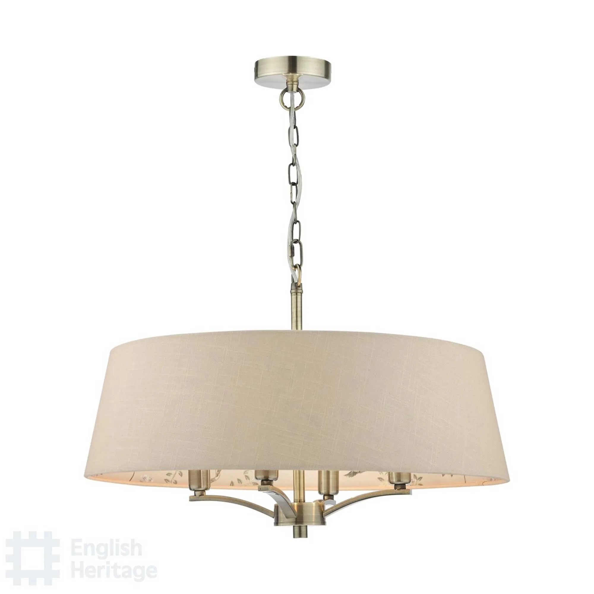 Marble Hill 4 Light Pendant - Neutral, Metal