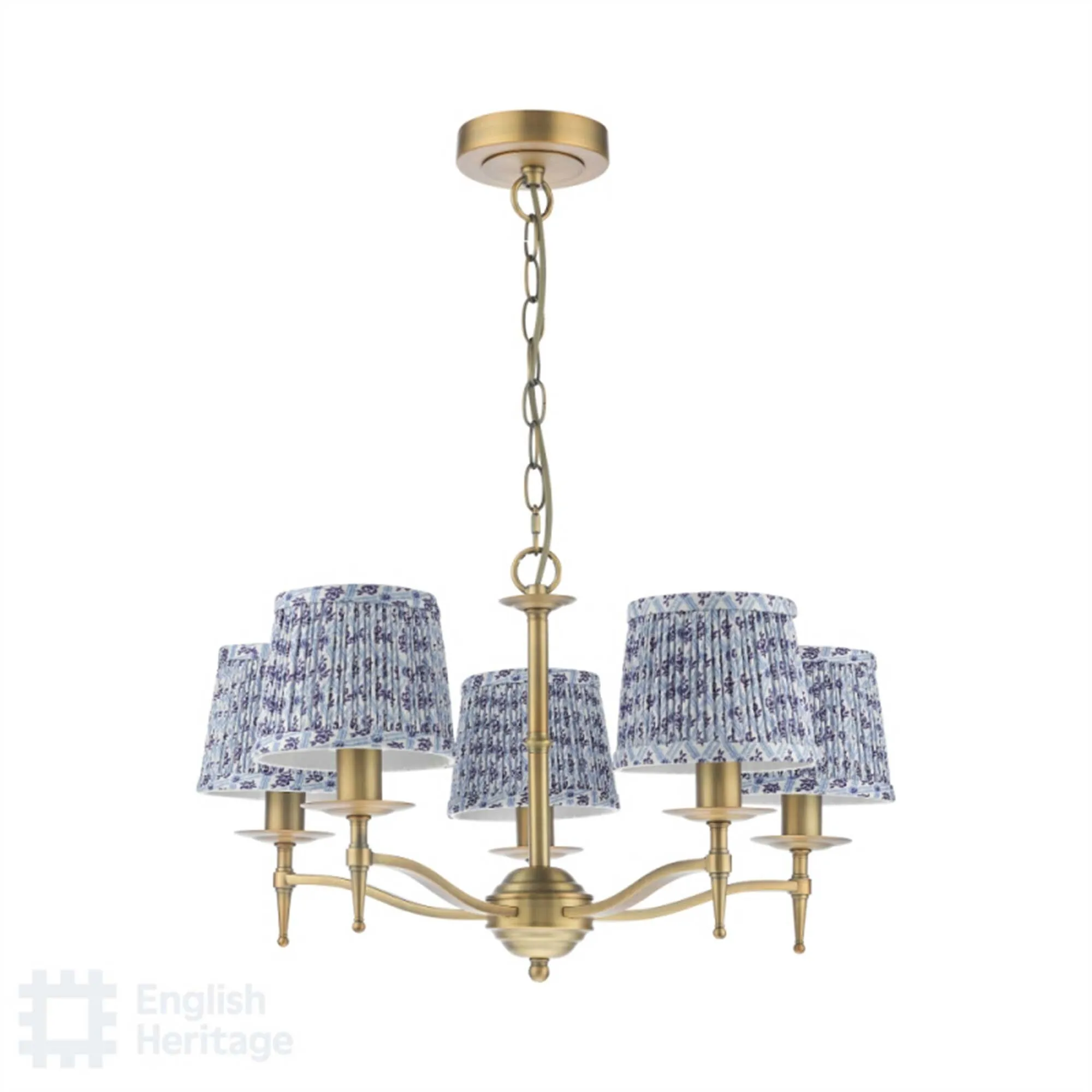 Marble Hill 5 Light Pendant - Gold, Metal