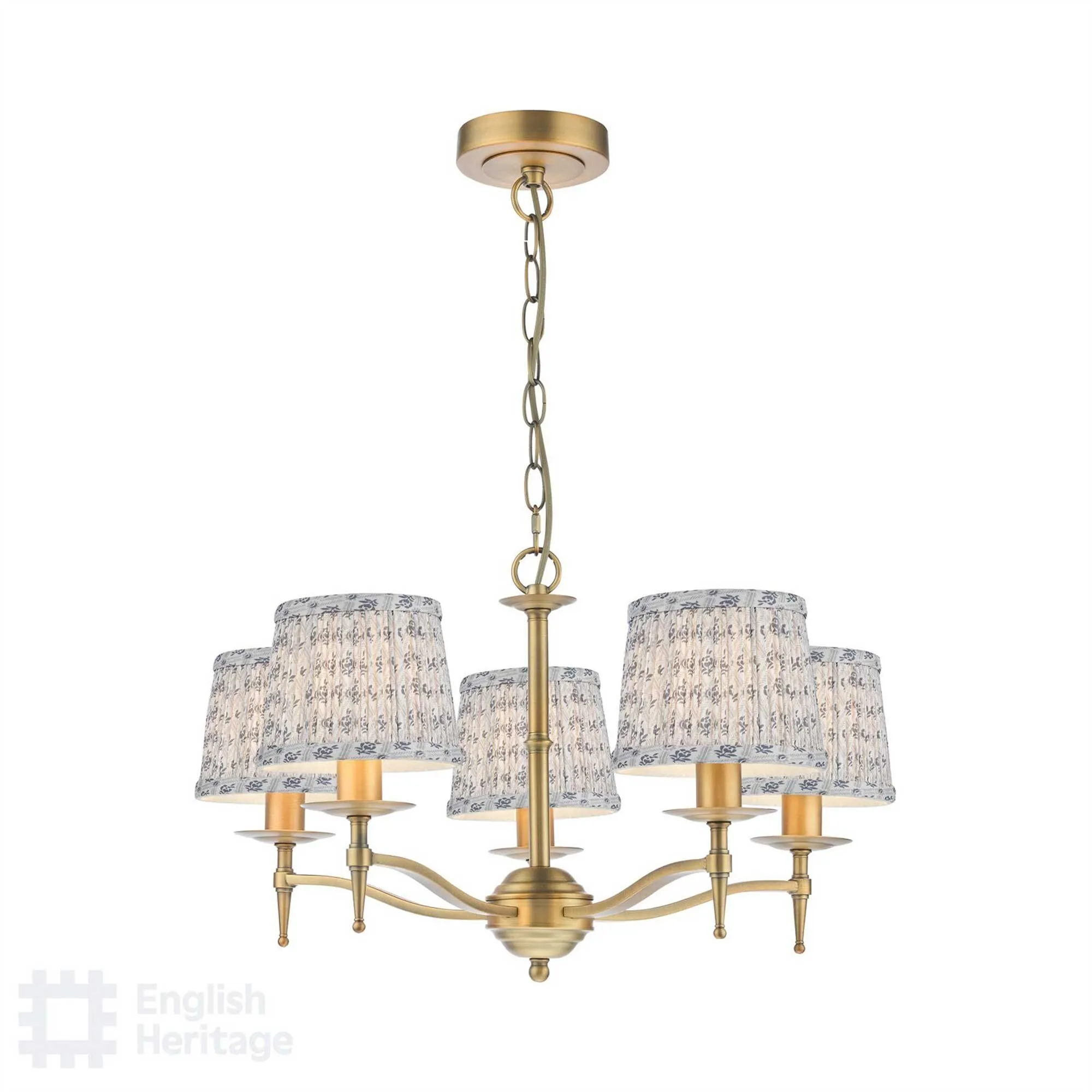 Marble Hill 5 Light Pendant - Gold, Metal image