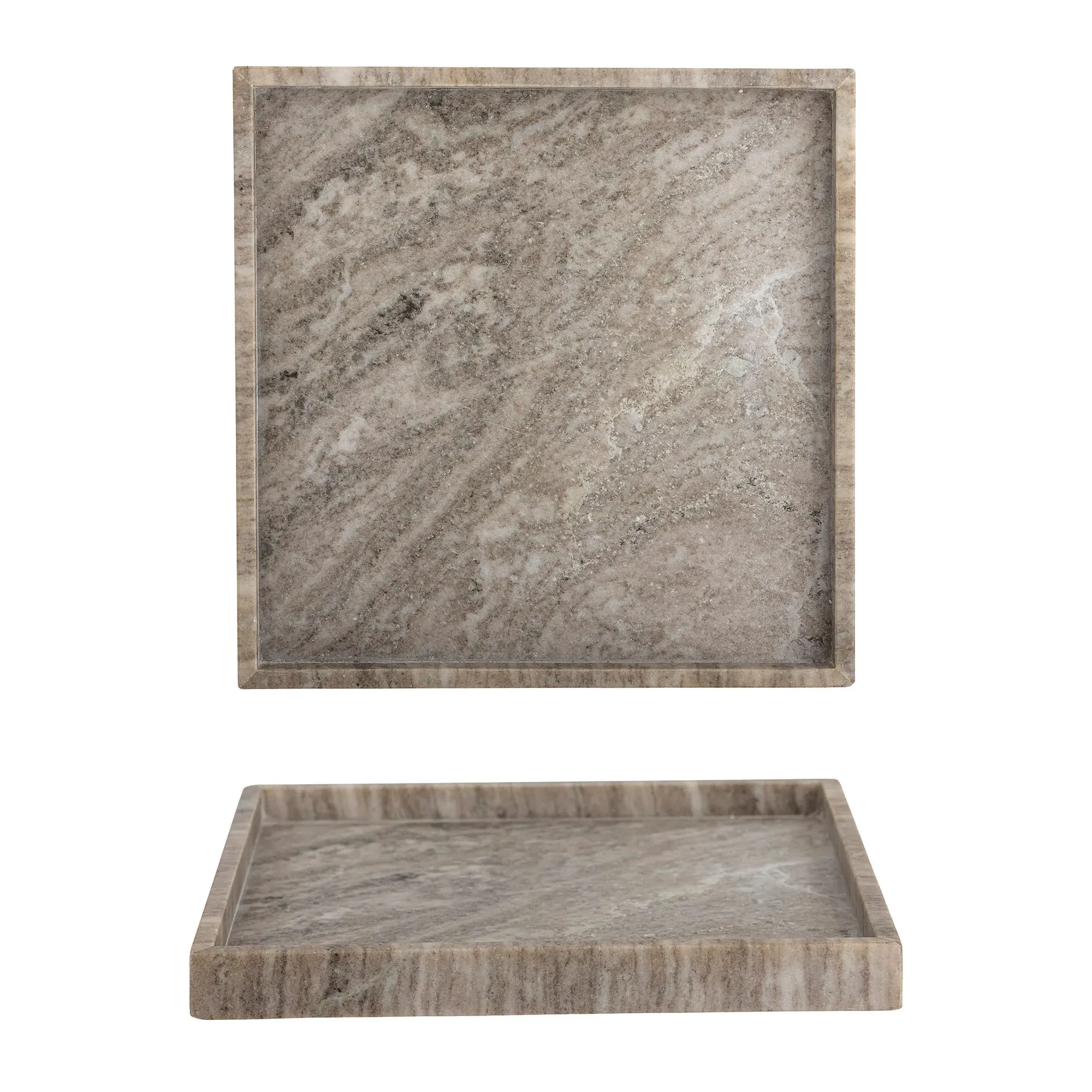 Marble Tray - Brown