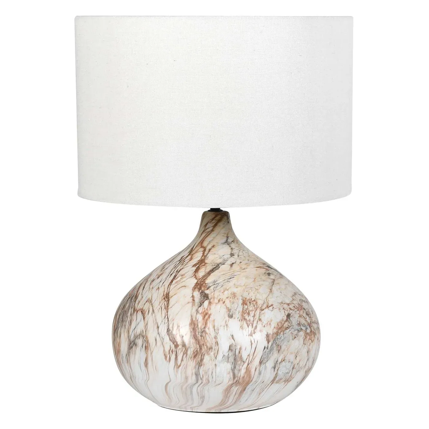 Marbled Table Lamp - Ceramic image