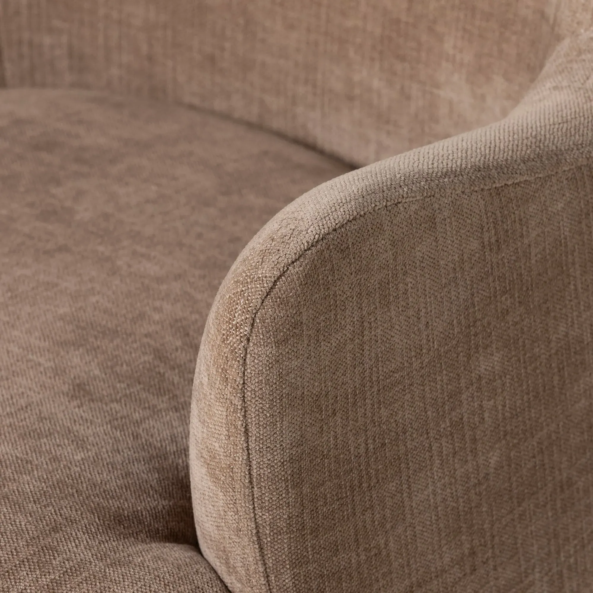 Marcy Armchair - Neutral, Polyester