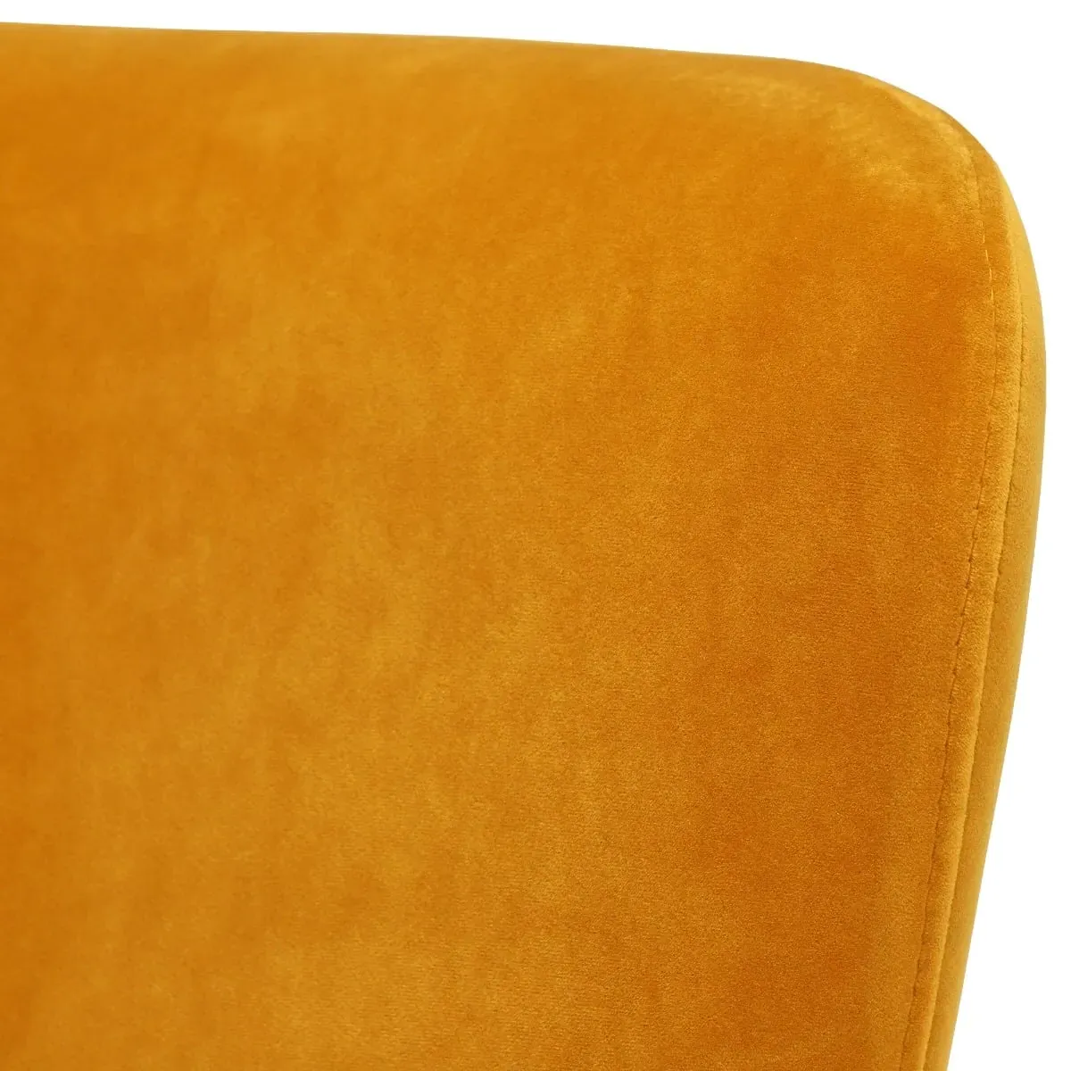 Marcy Armchair - Yellow, Velvet