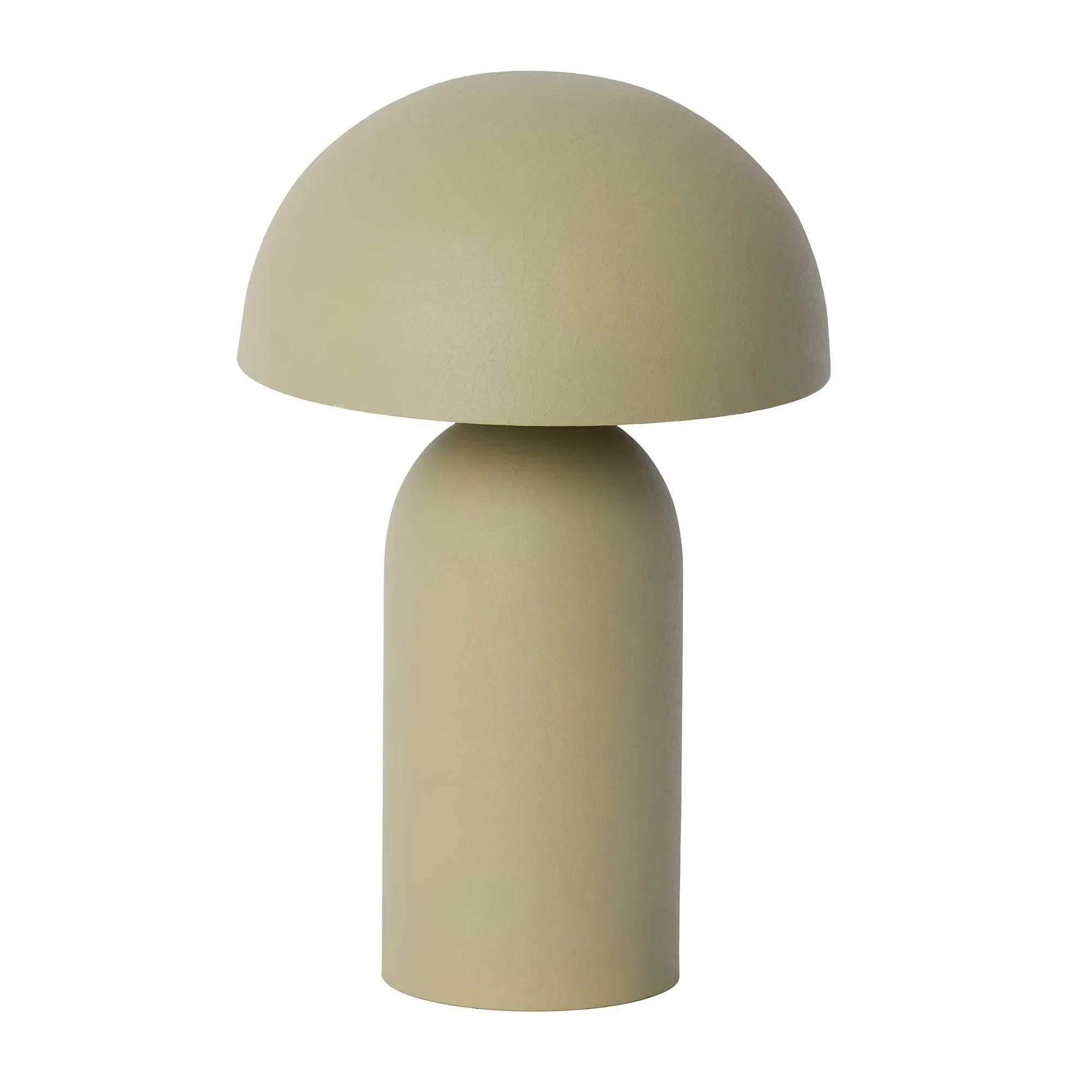 Matt Sage Mushroom Lamp - Green, Metal image