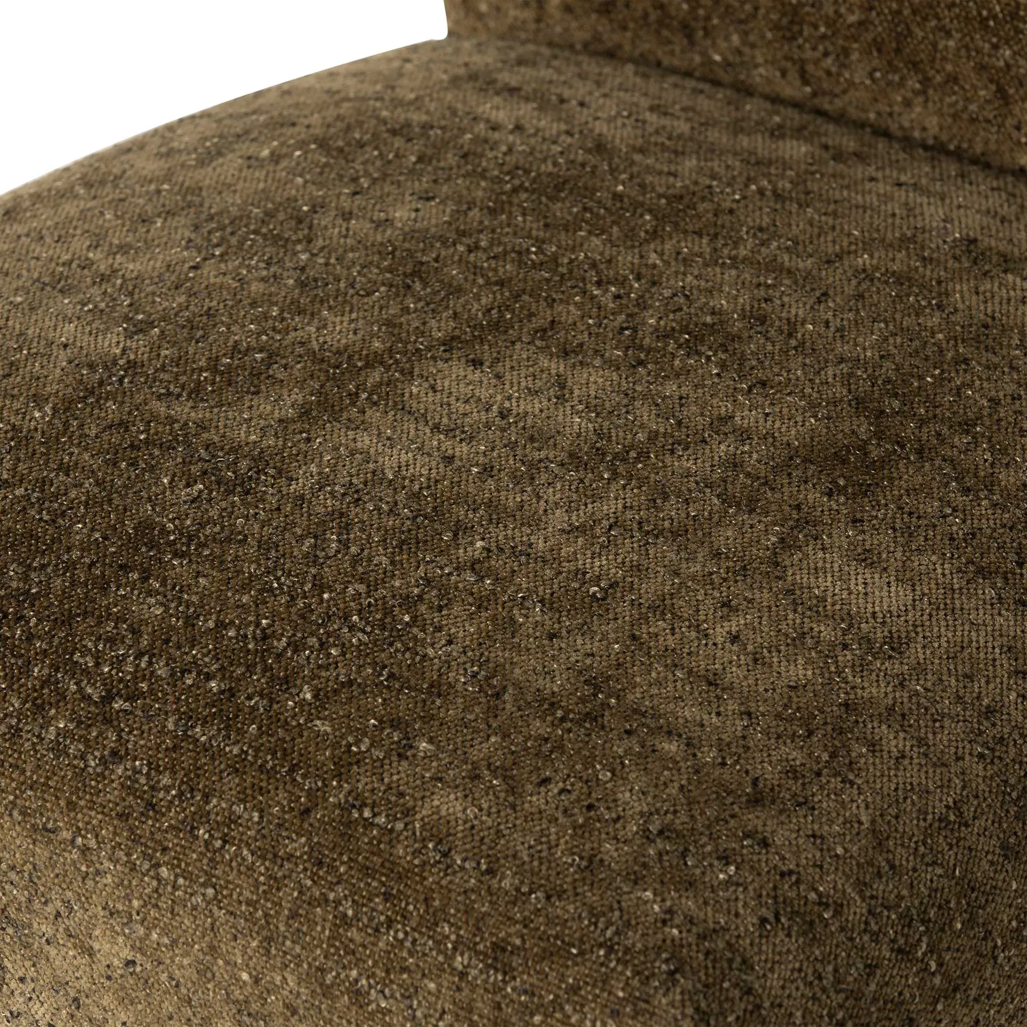 Maurice Bar Stool - Green, Boucle