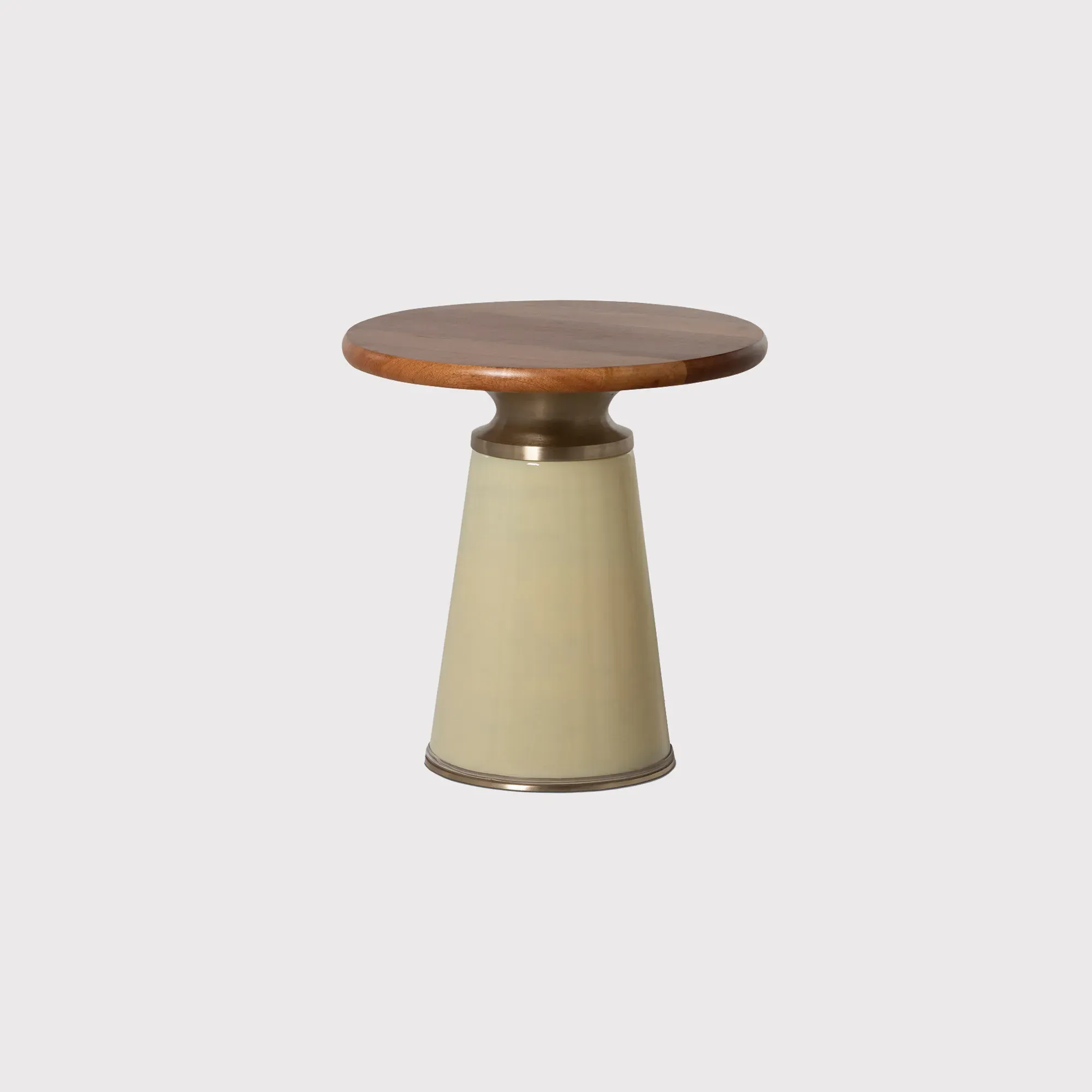 Medici Round Coffee Table - Green, Glass