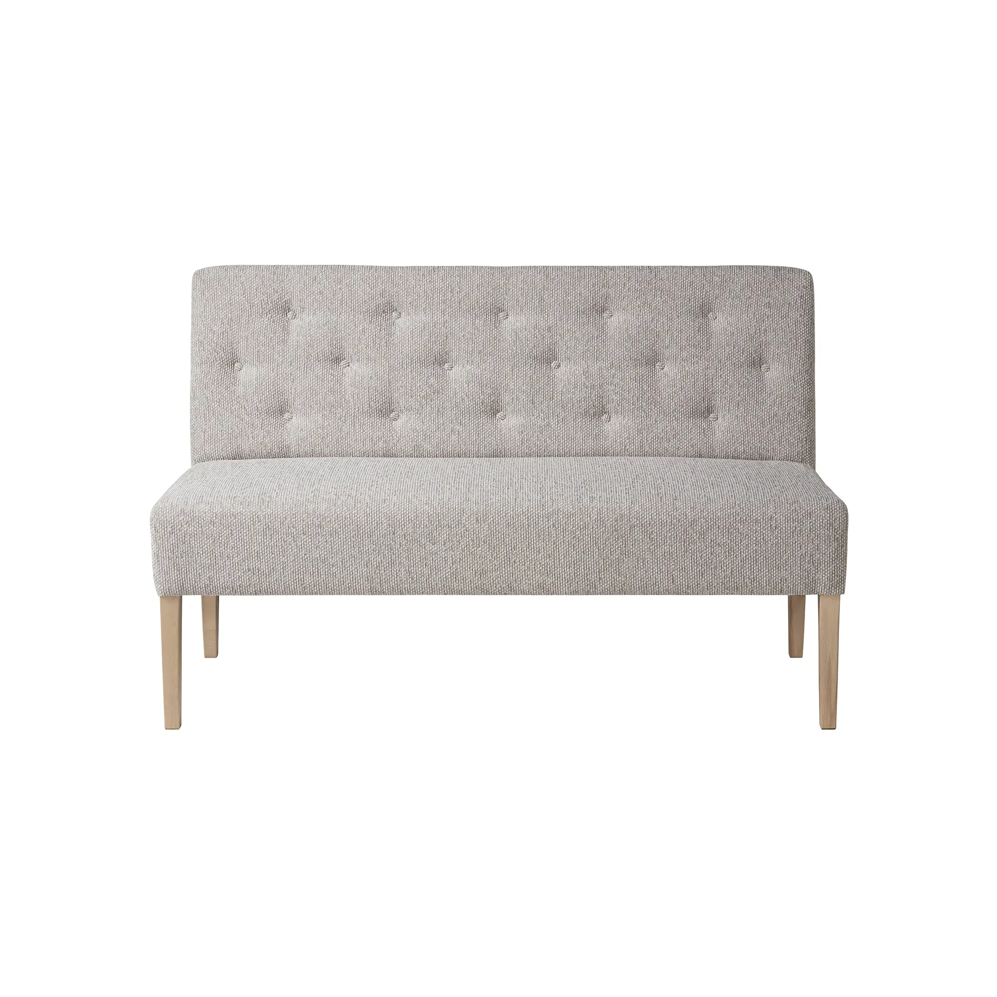 Medina Bench - Grey, Fabric