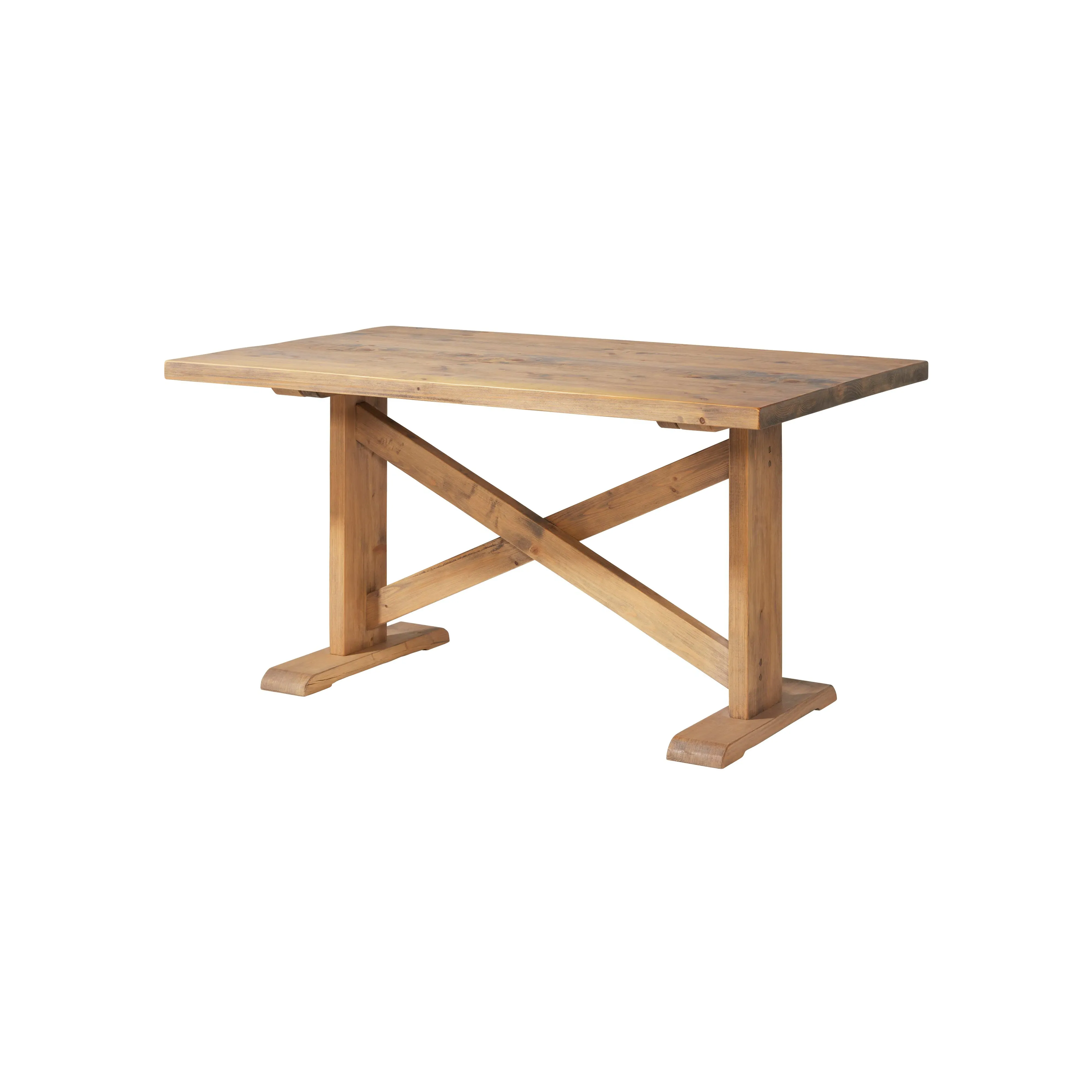 Medina RHF Corner Bench - Brown, Wood