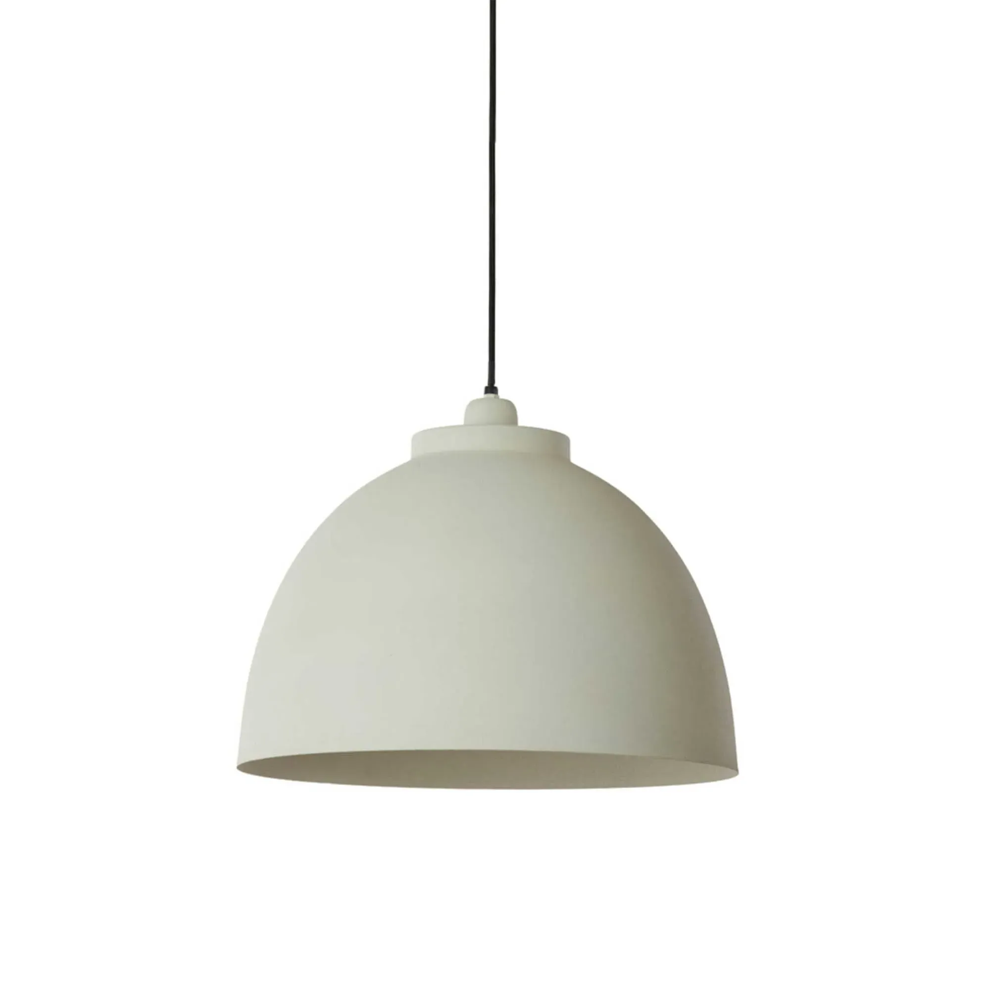 Medium Dome Pendant Light - Cream image