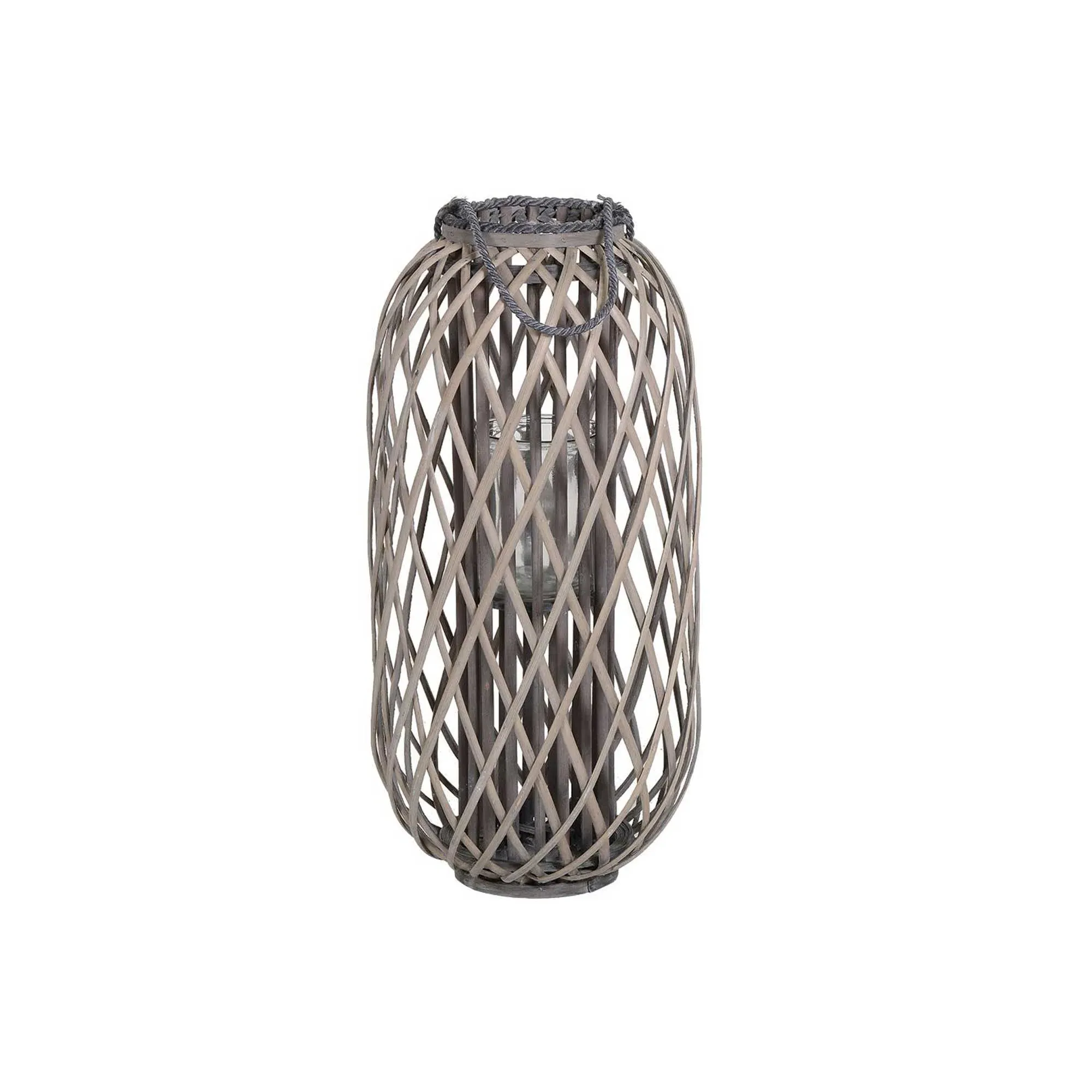 Medium Willow Lantern - Grey image