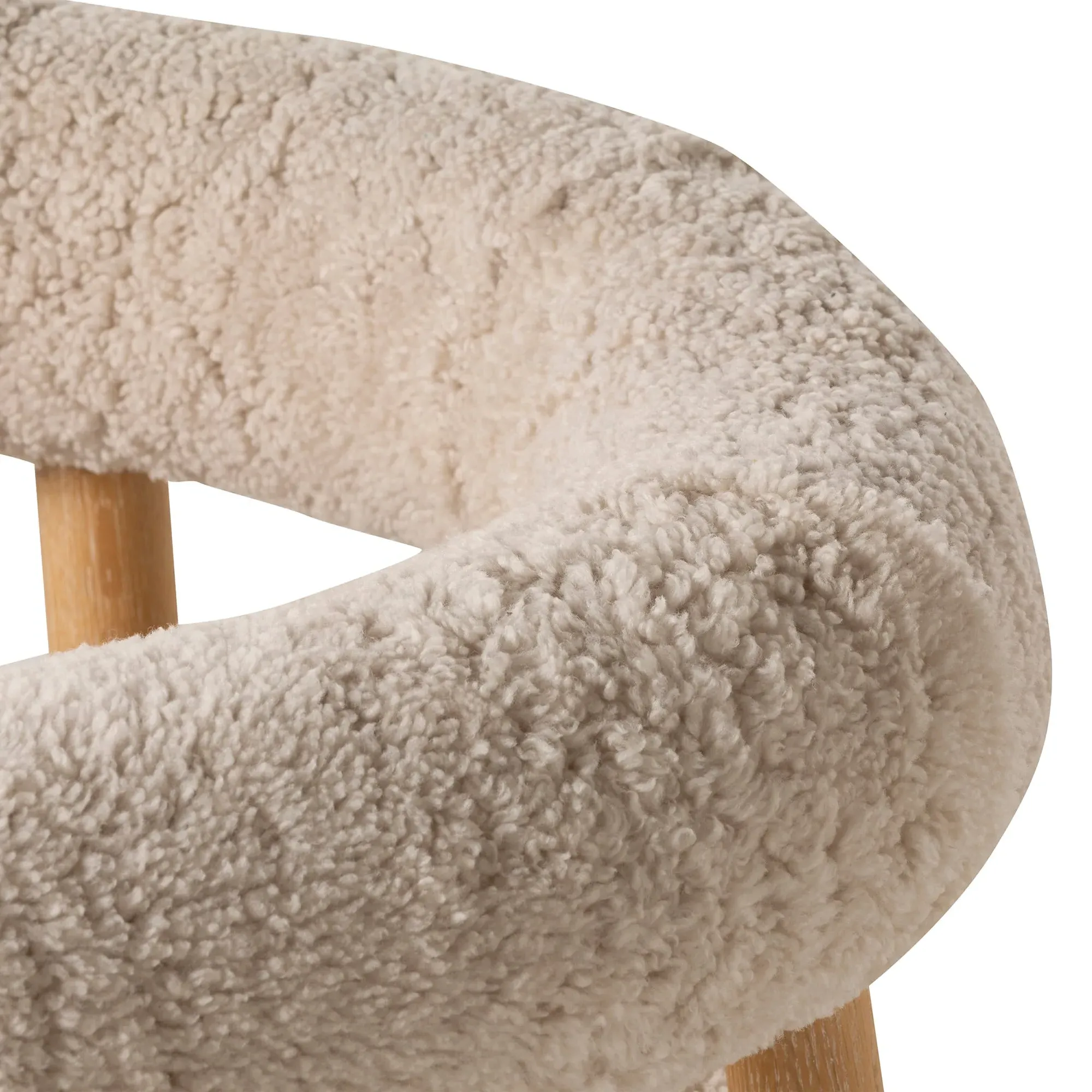 Mercer Armchair - Neutral, Fabric