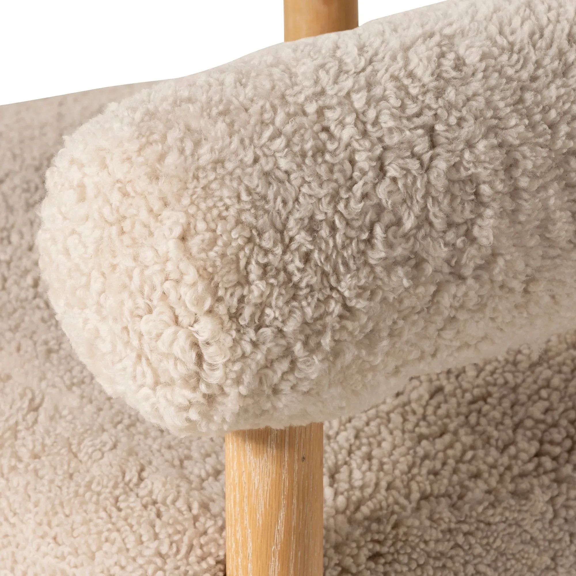 Mercer Armchair - Neutral, Fabric