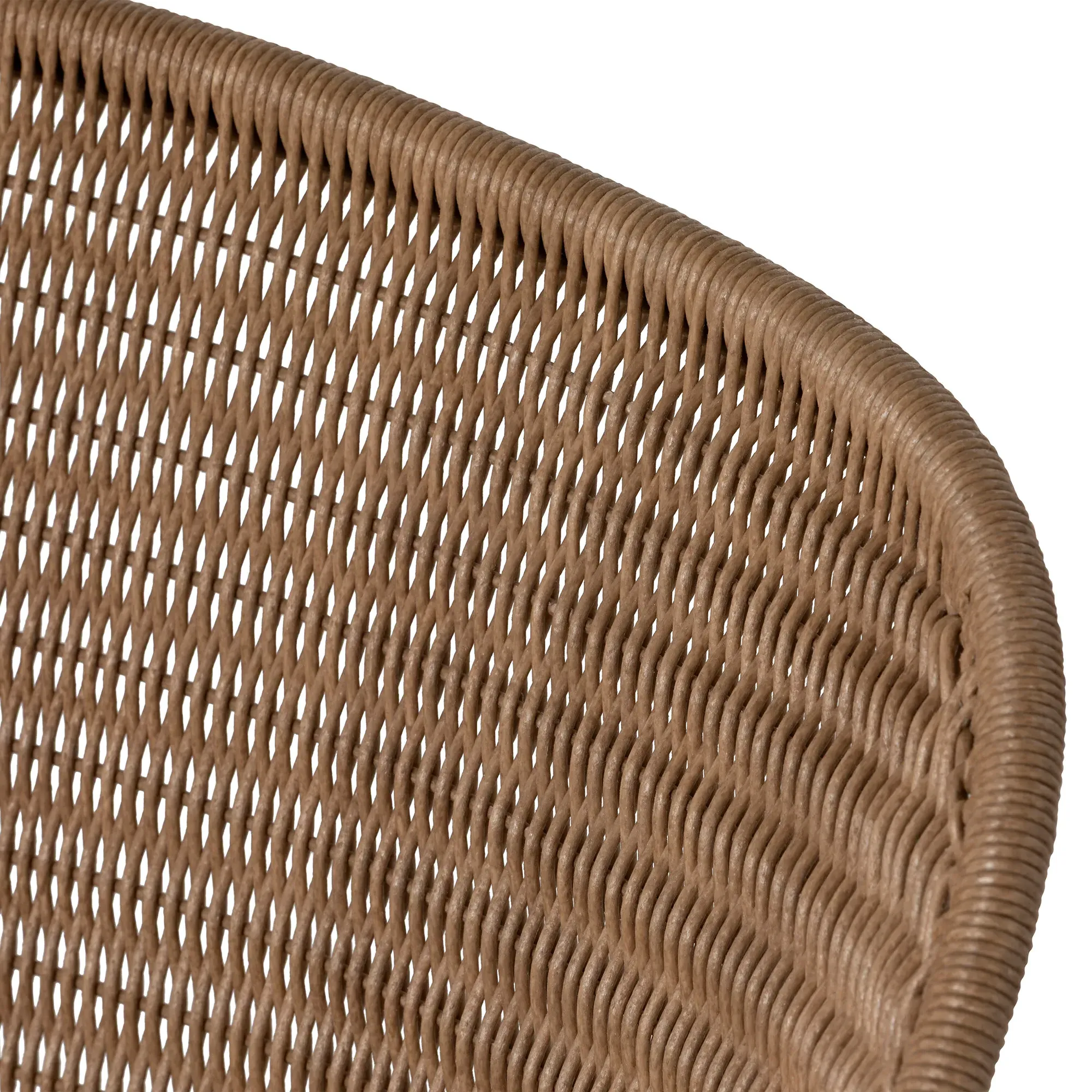 Merida Garden Dining Armchair - Neutral, Aluminium