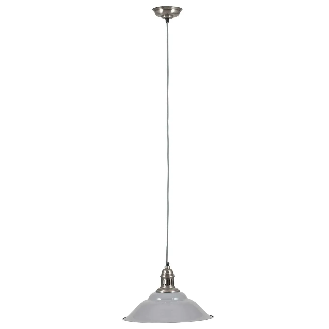 Metal Pendant Light - Grey image