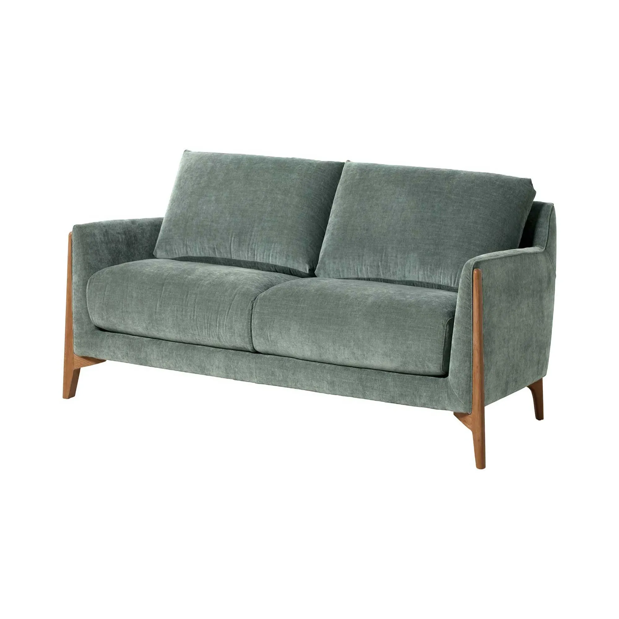 Miles 2-Seater Sofa - Grey, Fabric