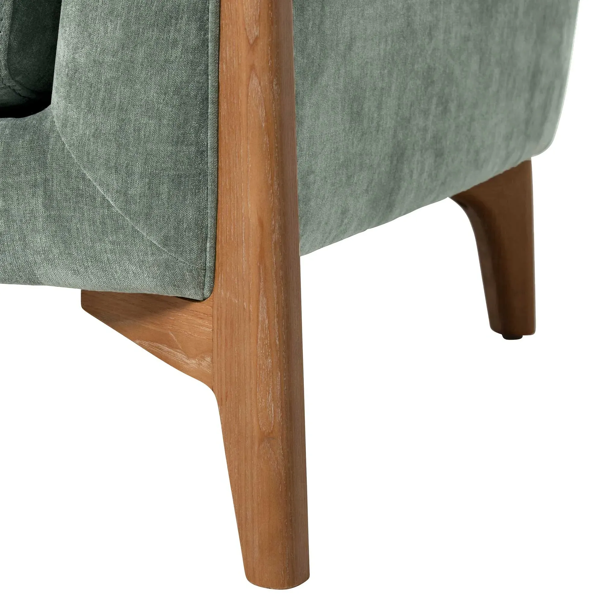 Miles 3-Seater Sofa - Grey, Fabric