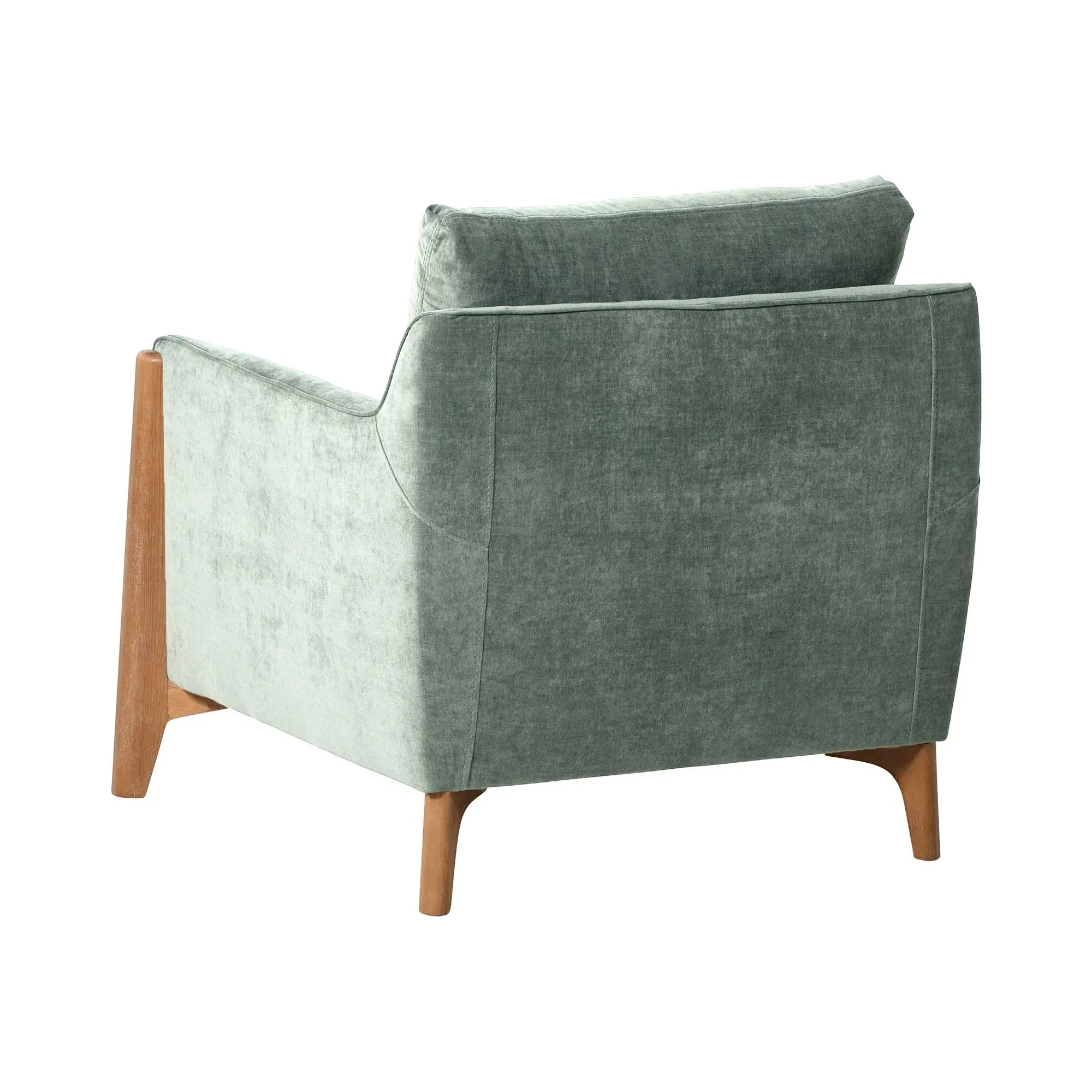 Miles Armchair - Grey, Fabric