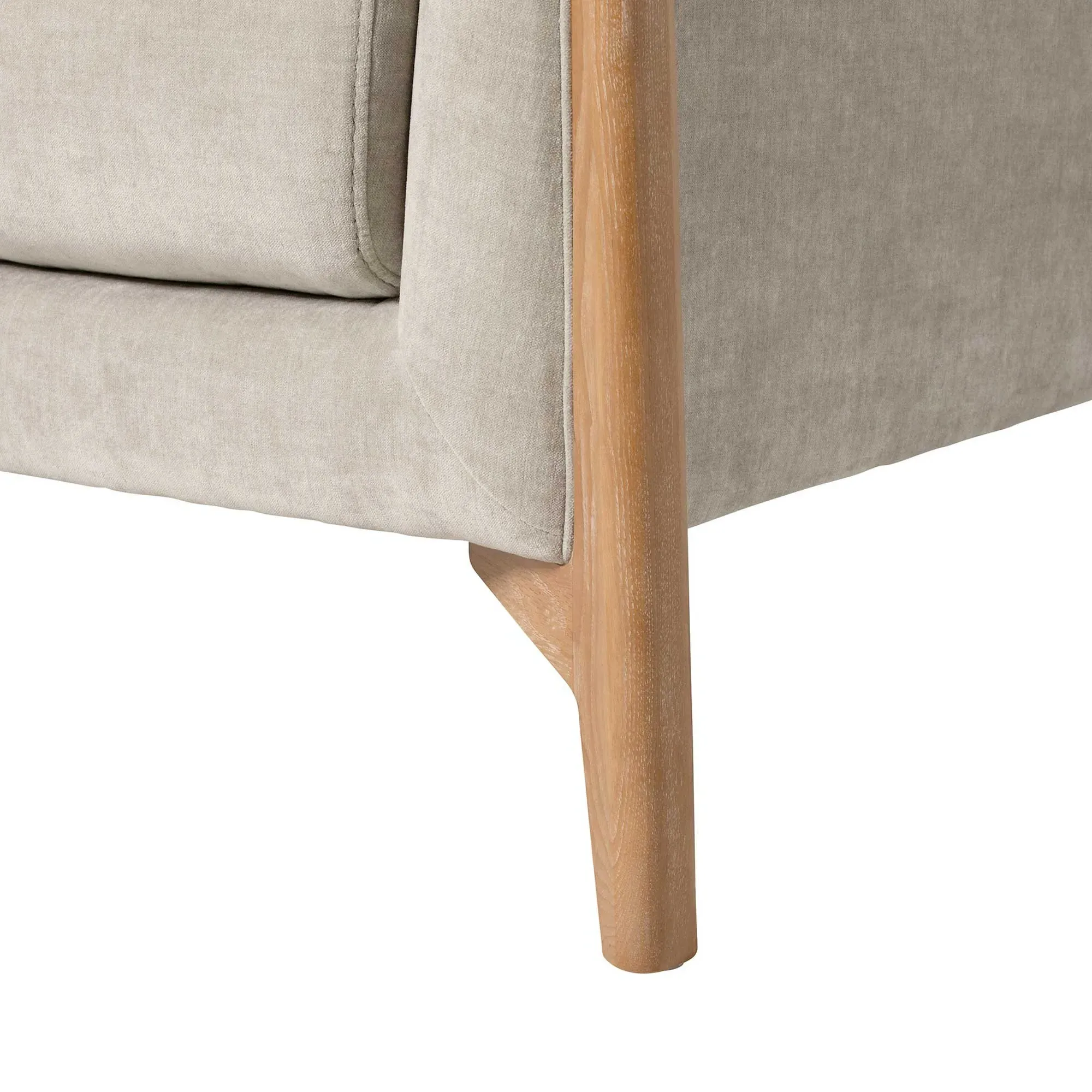 Miles Armchair - Neutral, Fabric