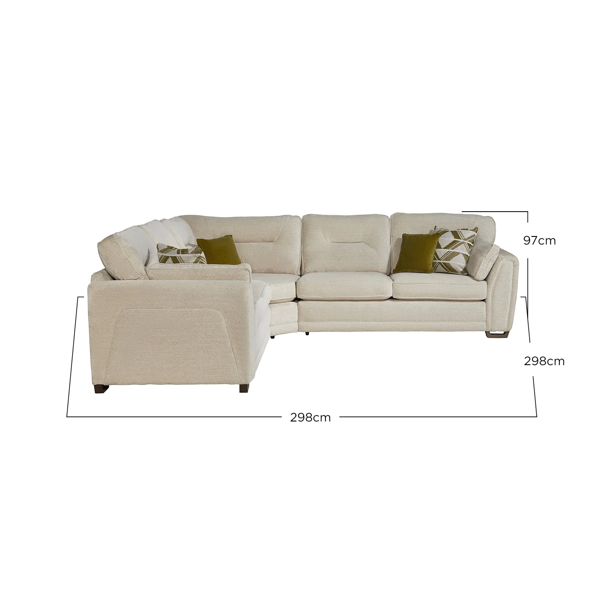 Miller Corner Sofa - Neutral