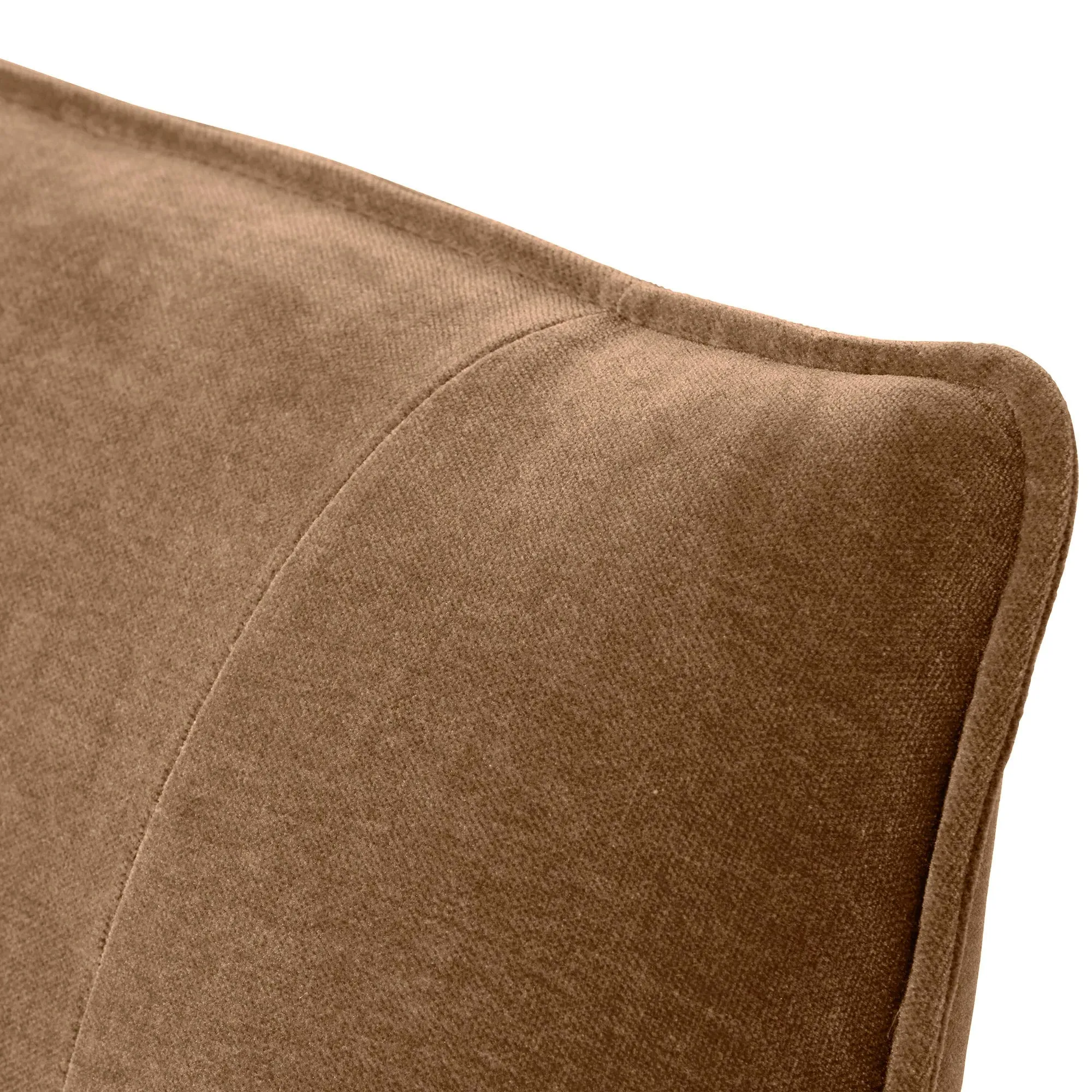Milne Armchair - Brown, Fabric