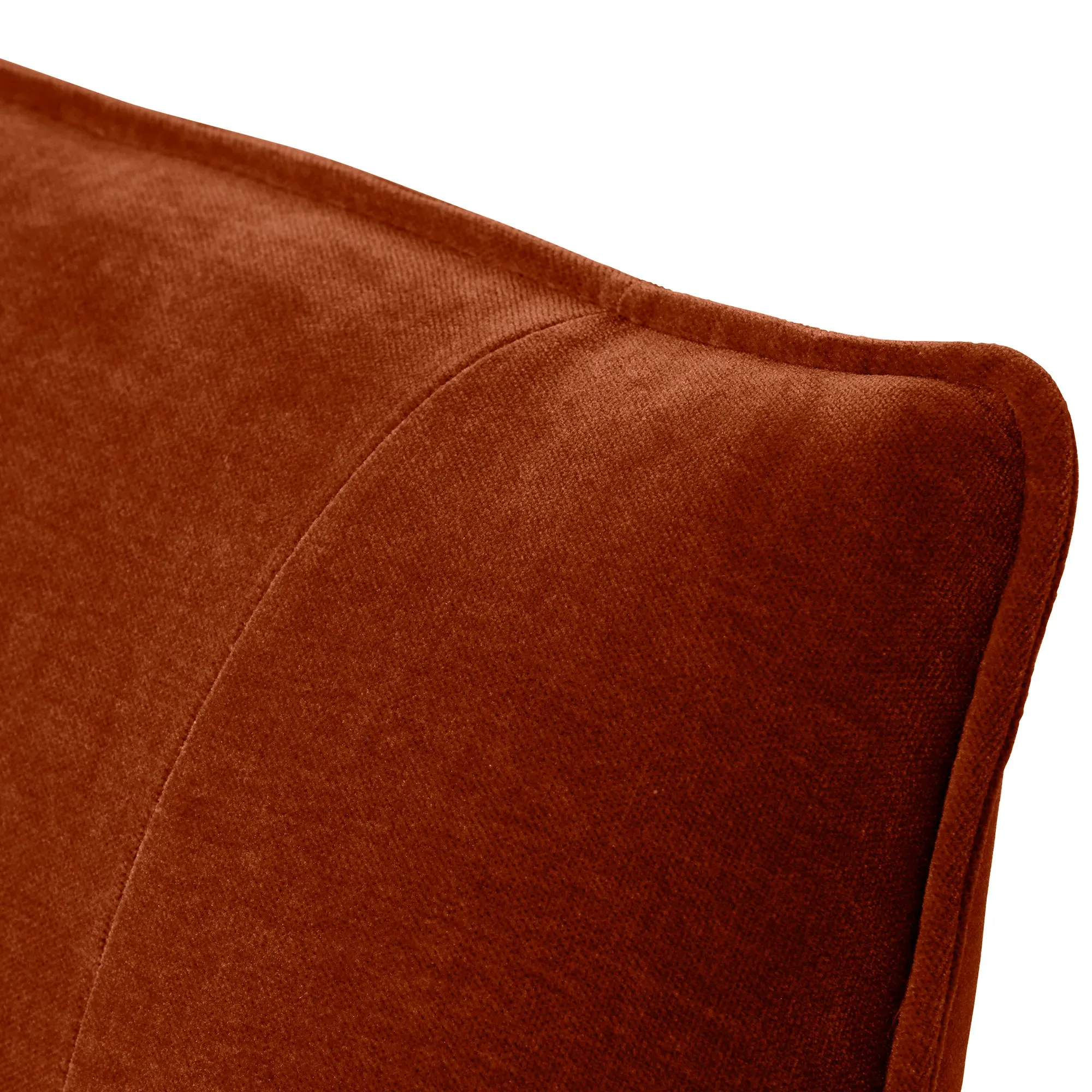 Milne Armchair - Orange, Fabric