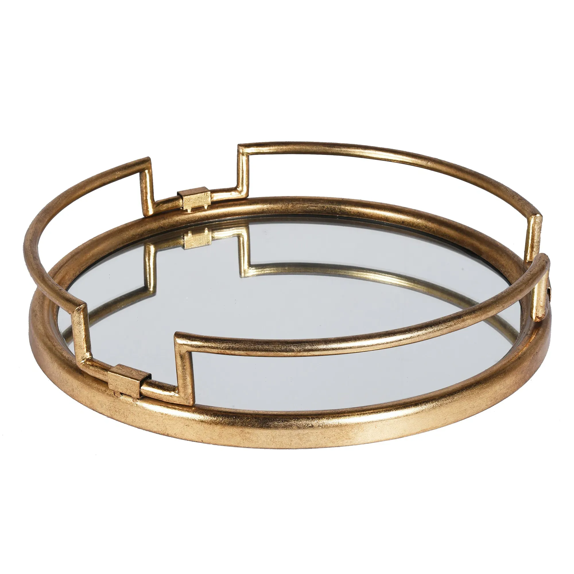 Mirror Tray - Gold, Metal image
