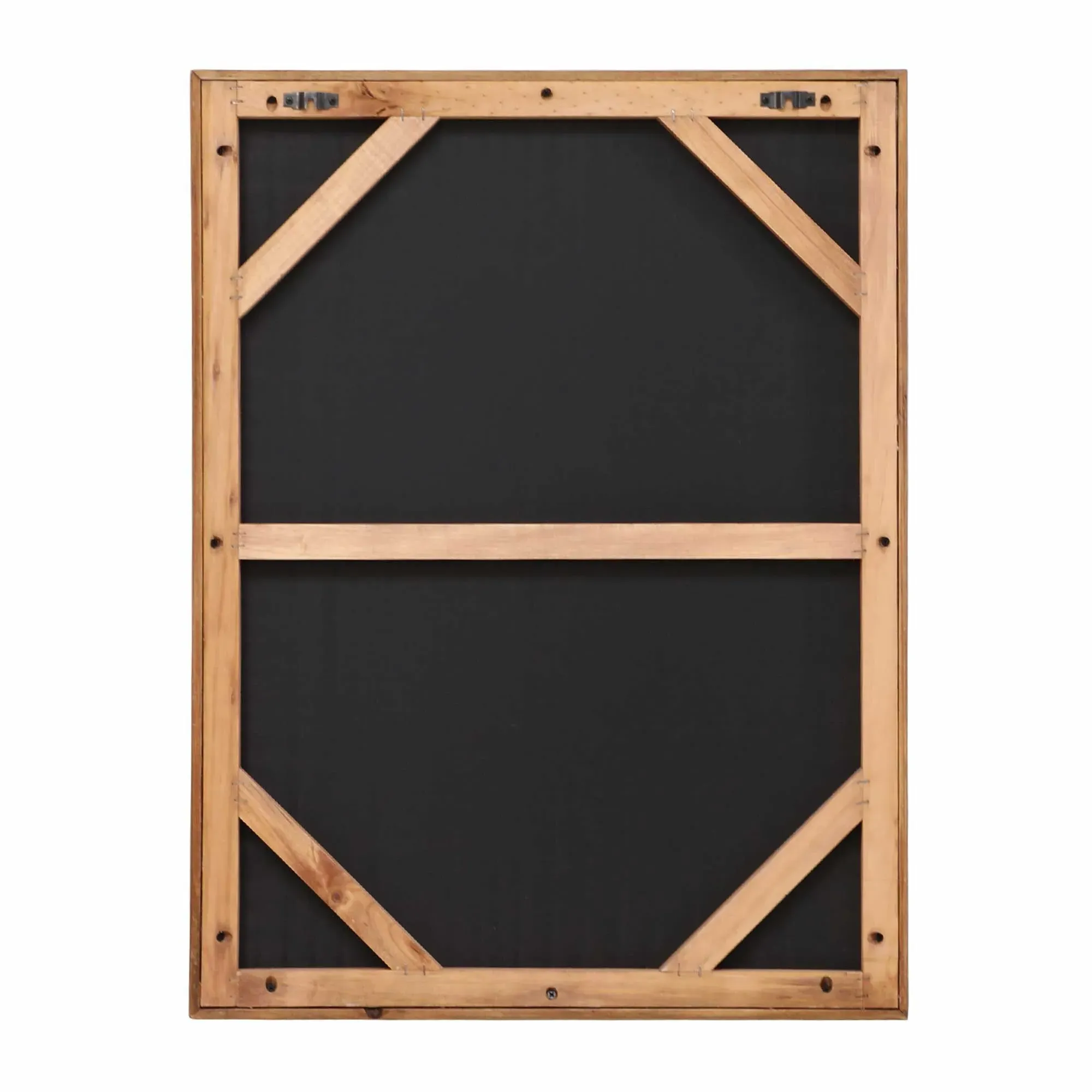 Mocha Abstract Square Wall Art Print - Brown, Pine Wood