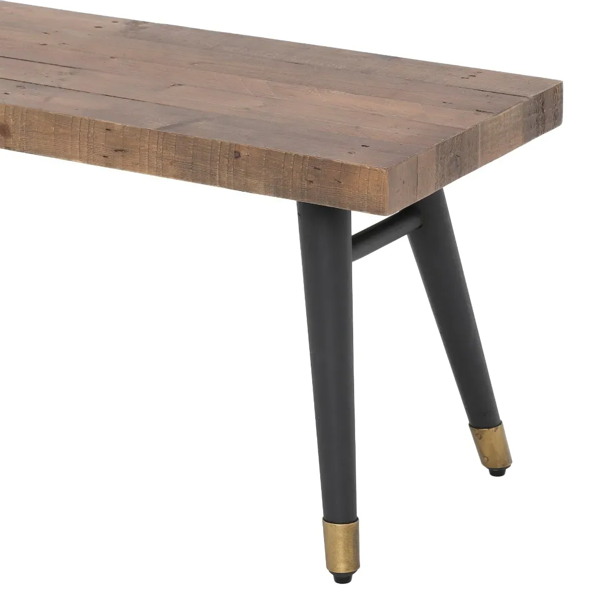 Modi 140cm Bench - Brown, Reclaimed Wood