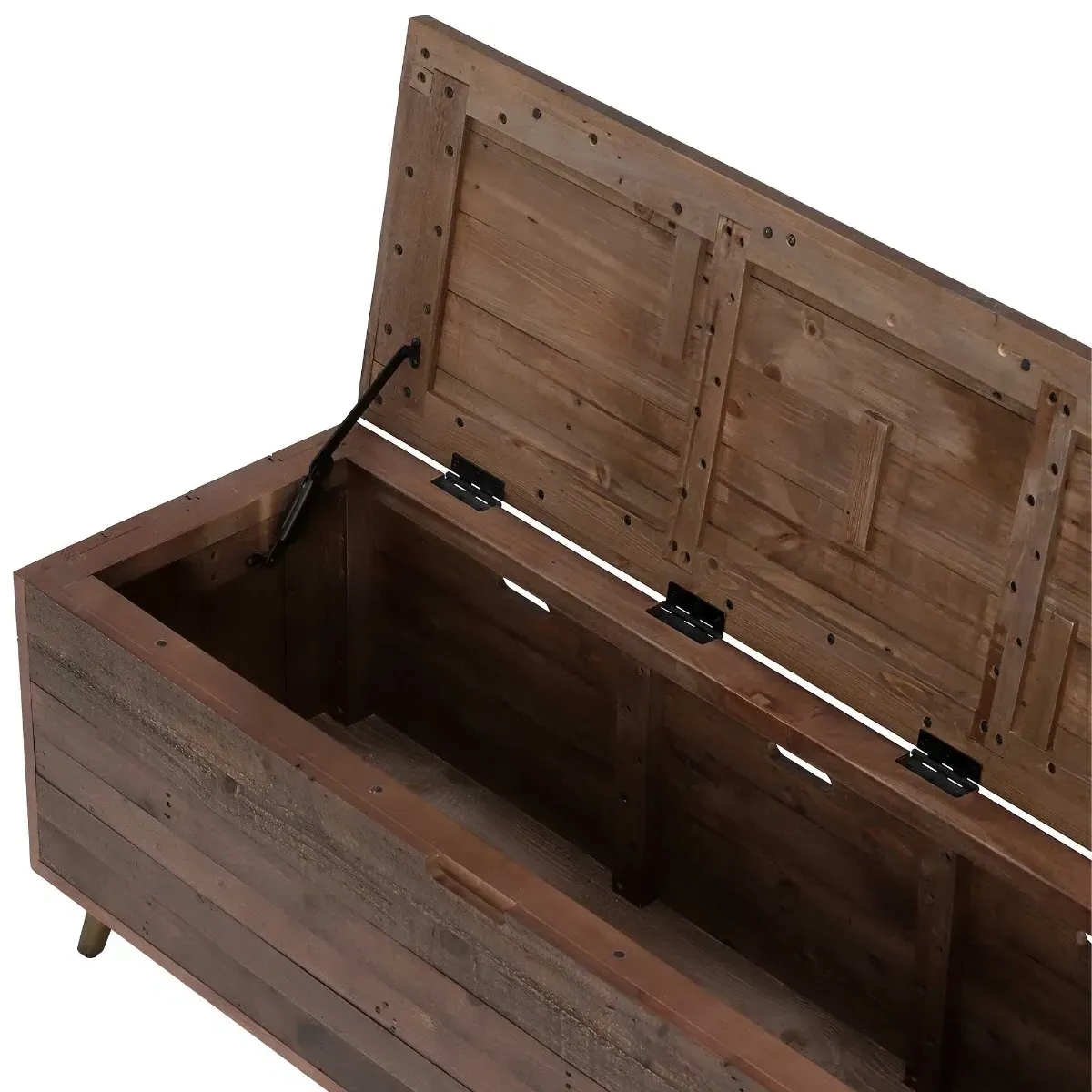 Modi Blanket Box with Storage - Brown, Wood