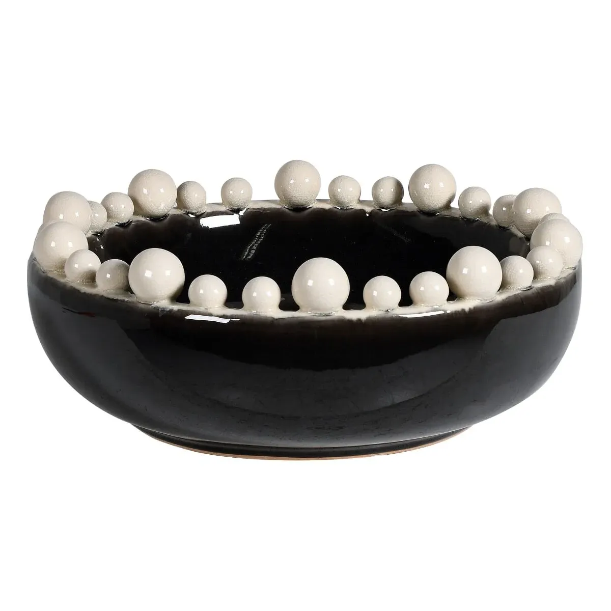 Monochrome Ceramic Bowl - Black image