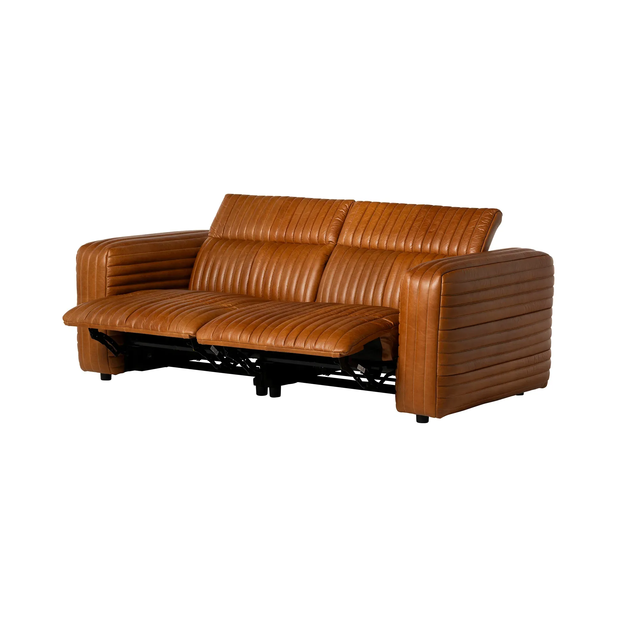 Montara 2.5 Seater Recliner Sofa - Brown, Leather