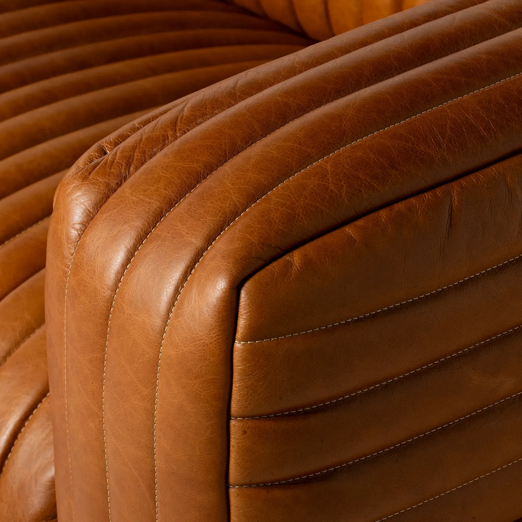 Montara 2.5 Seater Recliner Sofa - Brown, Leather