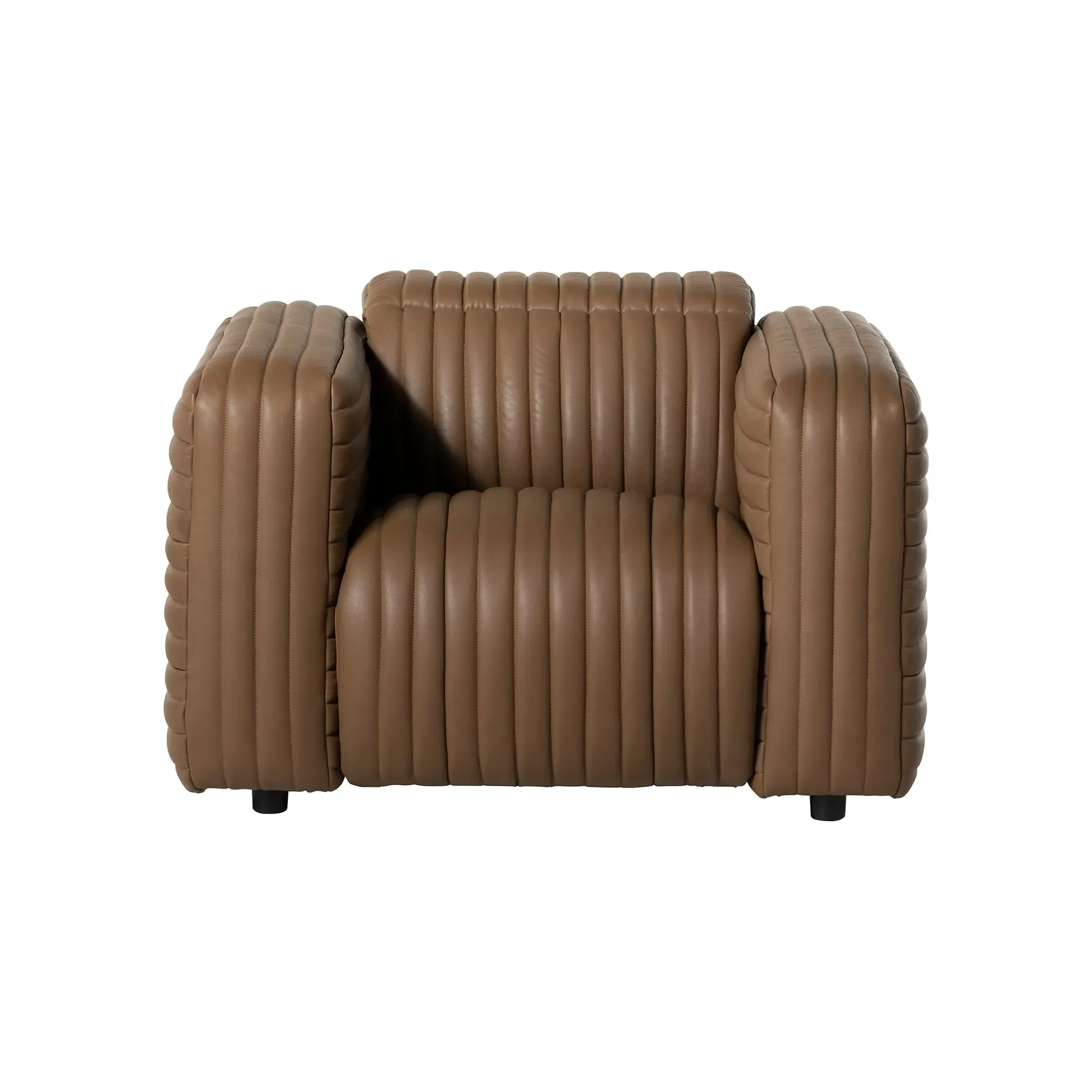 Montara Snuggler Recliner Sofa - Brown, Leather