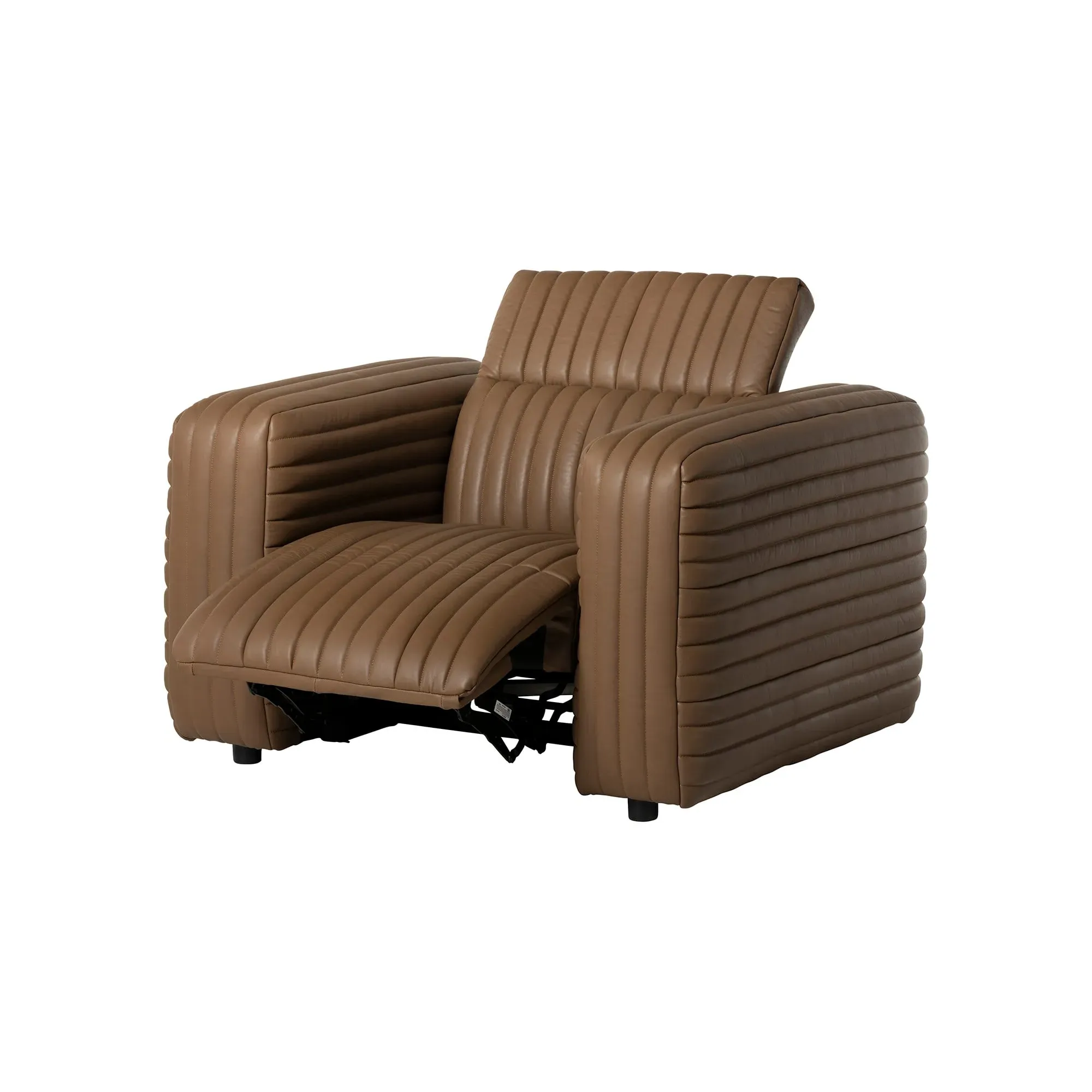 Montara Snuggler Recliner Sofa - Brown, Leather