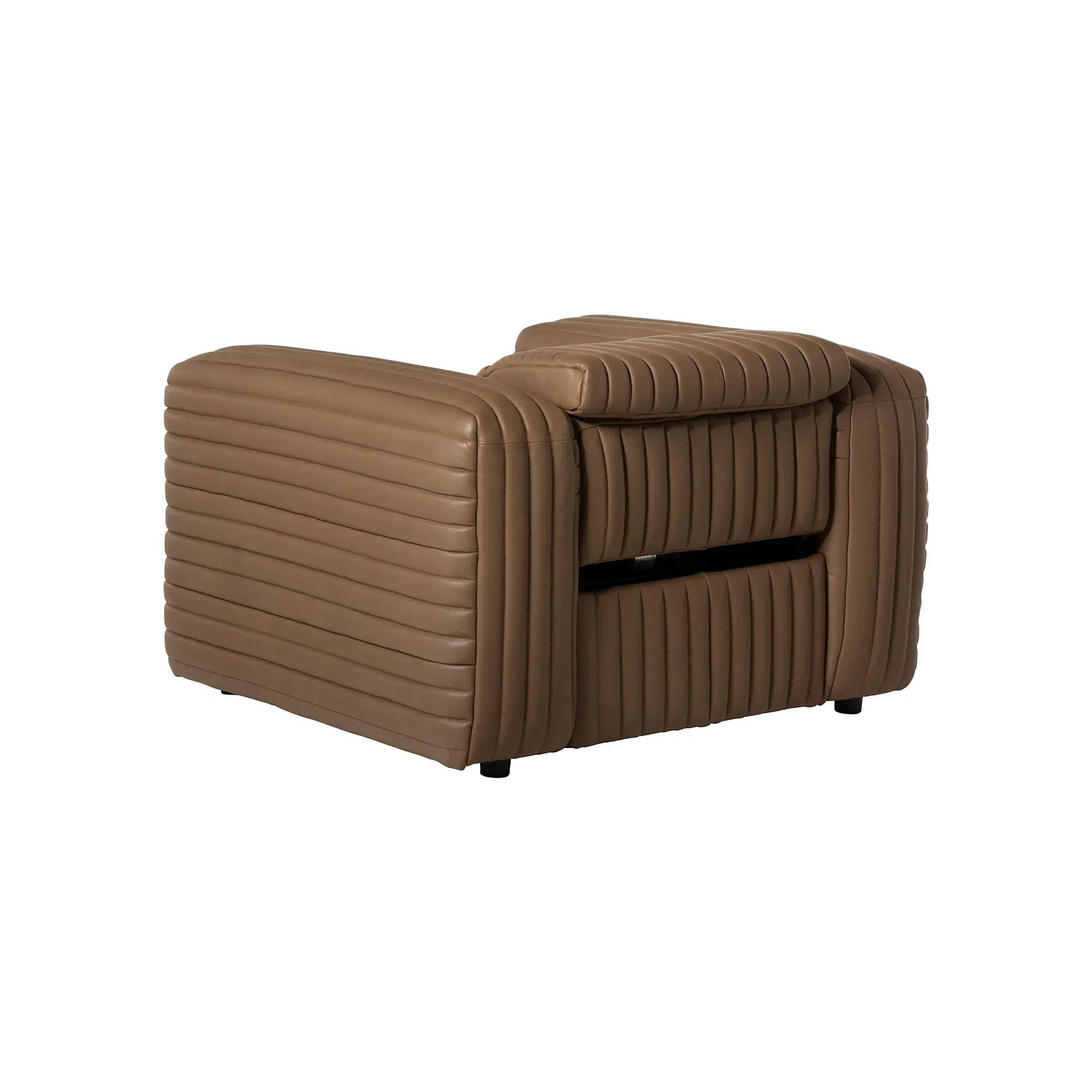 Montara Snuggler Recliner Sofa - Brown, Leather