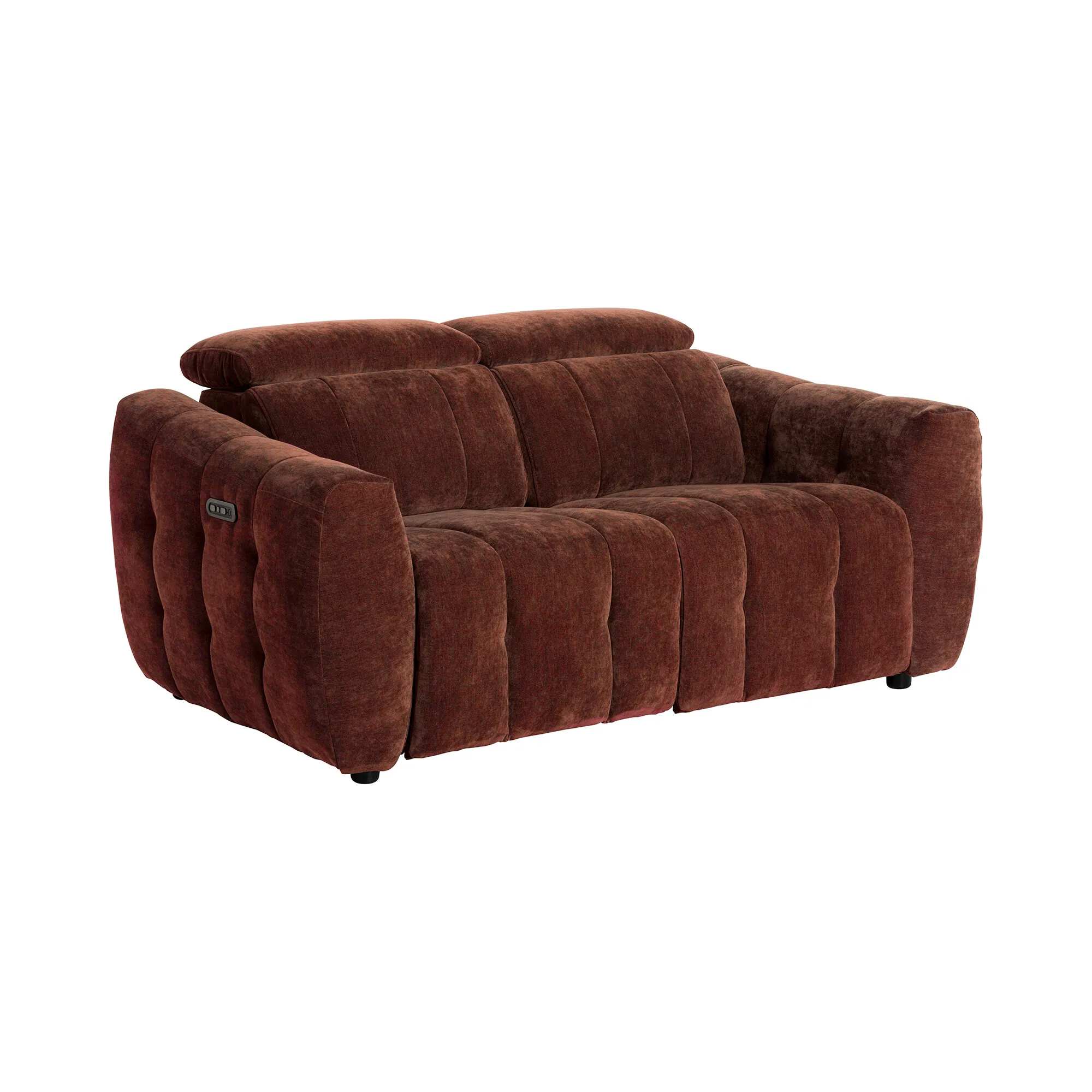 Montgomery 2-Seater Power Recliner with Headrest - Fabric