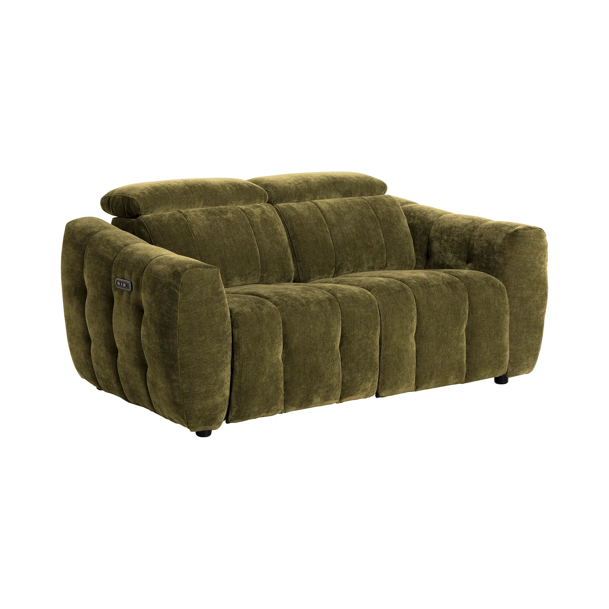 Montgomery 2-Seater Power Recliner with Headrest - Fabric