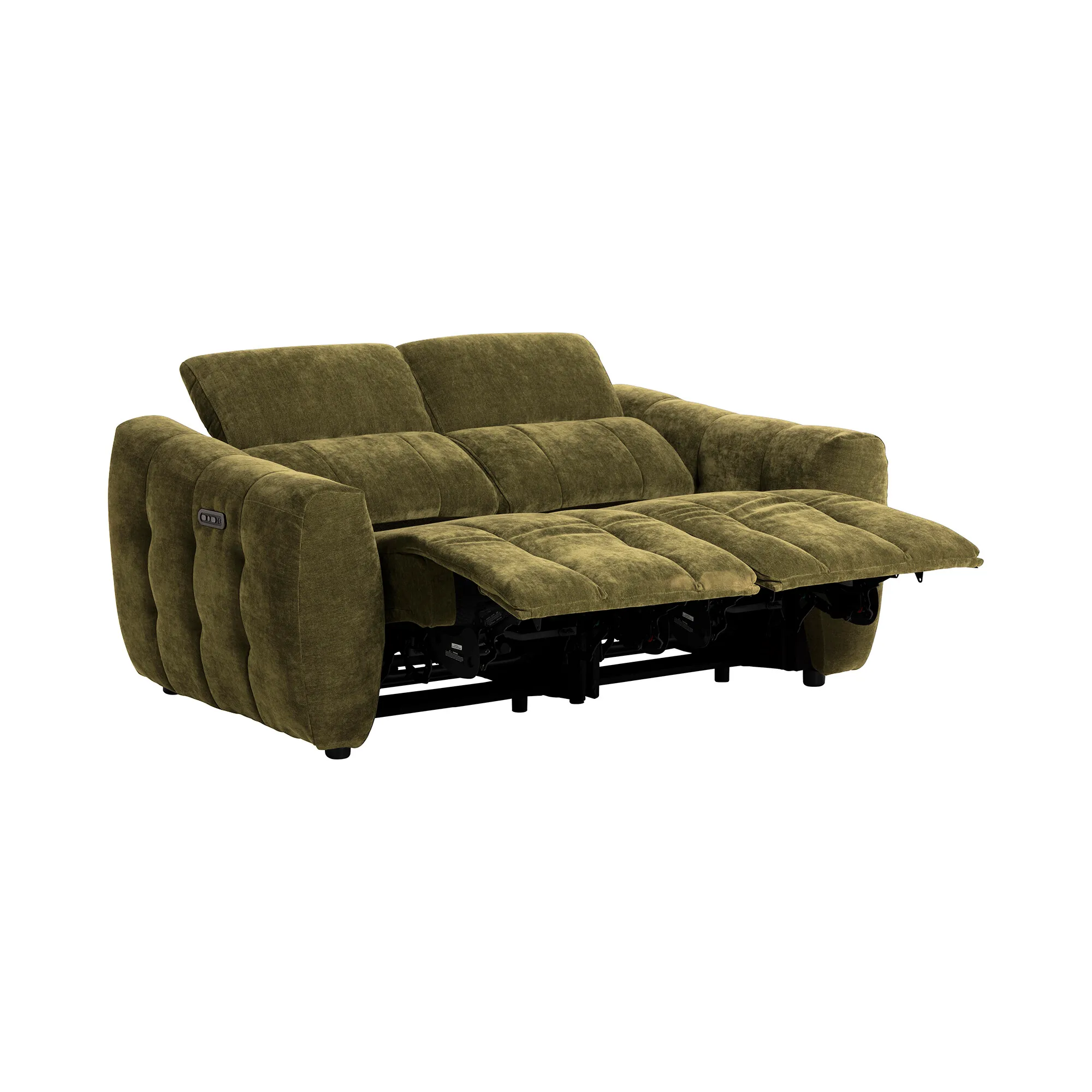 Montgomery 2-Seater Power Recliner with Headrest - Fabric