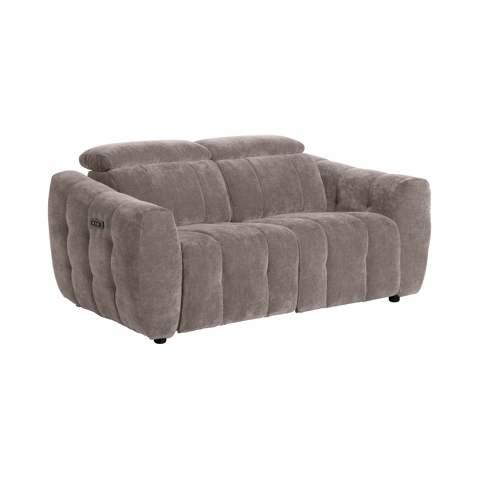 Montgomery 2-Seater Power Recliner with Headrest - Fabric