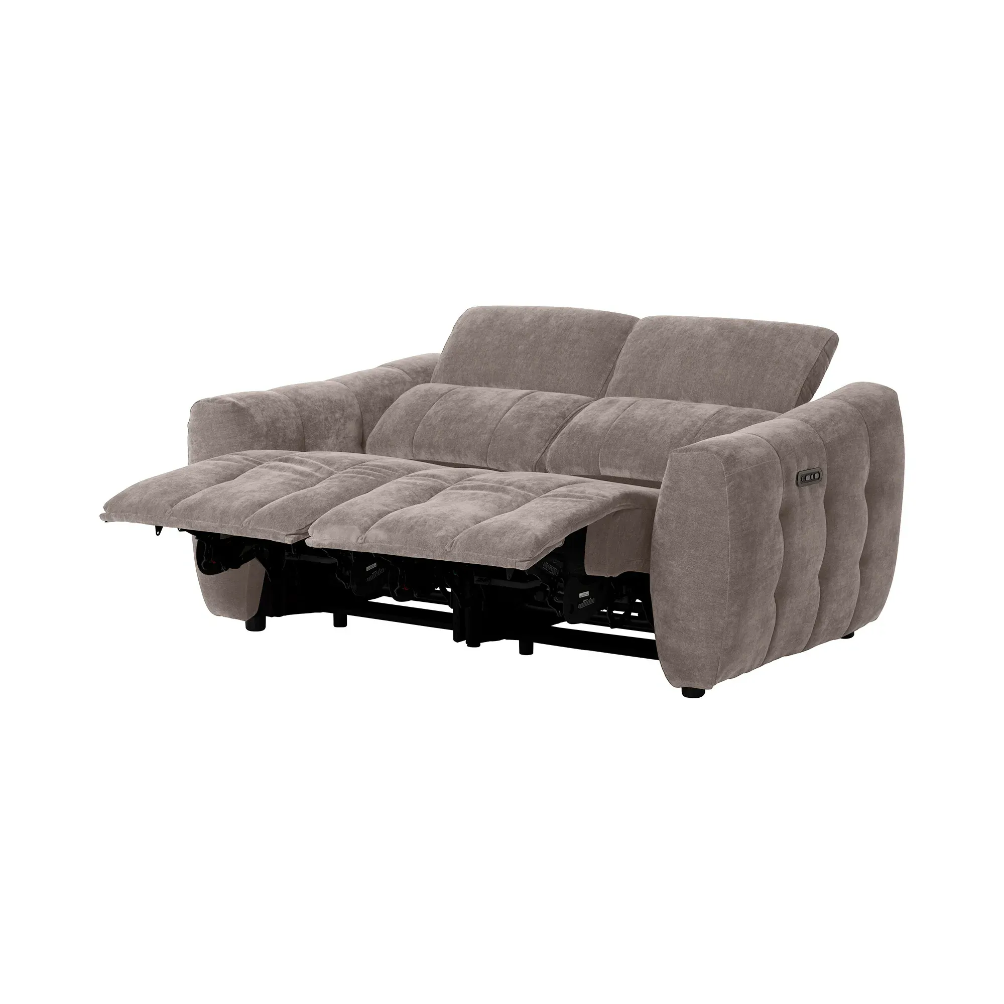 Montgomery 2-Seater Power Recliner with Headrest - Fabric