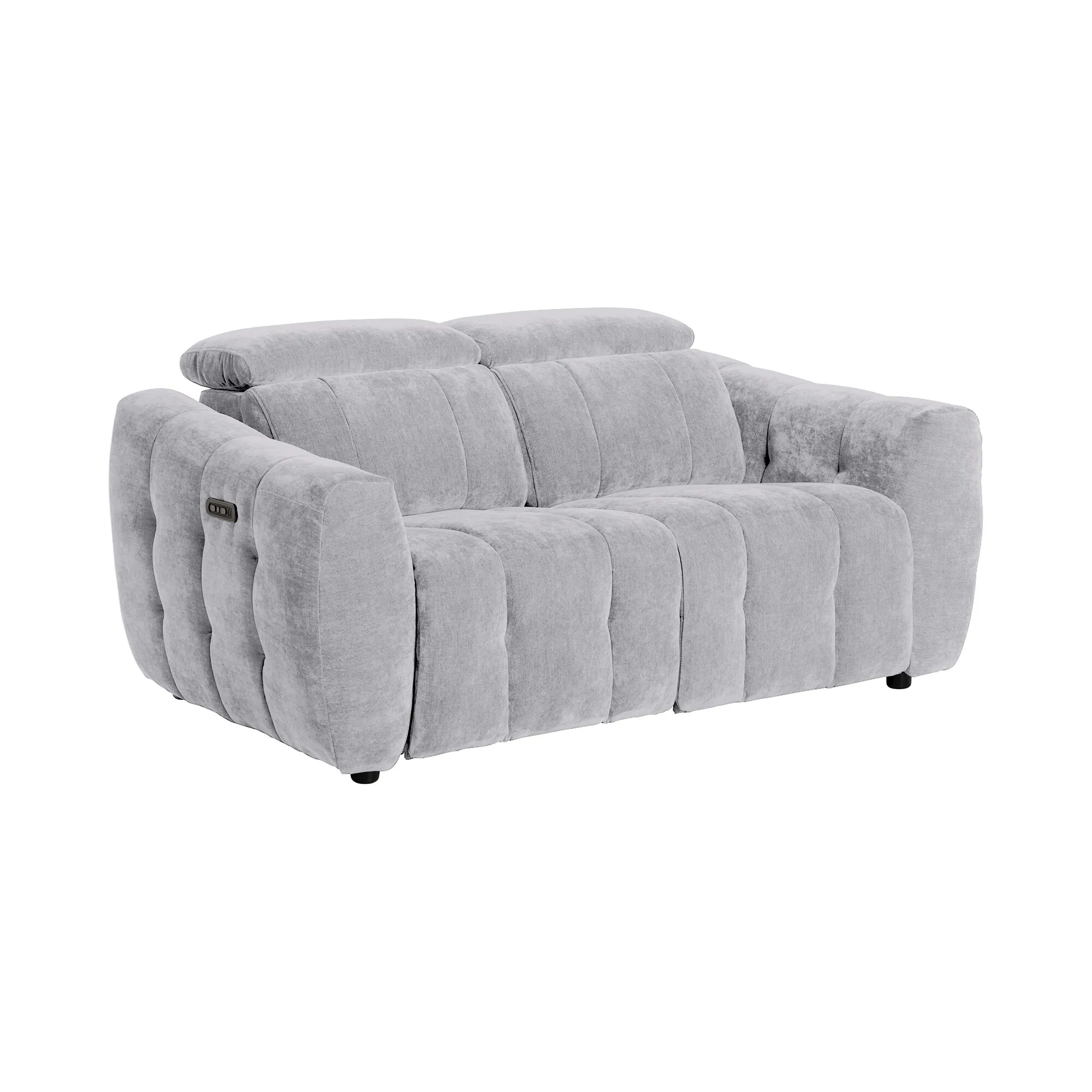 Montgomery 2-Seater Power Recliner with Headrest - Fabric