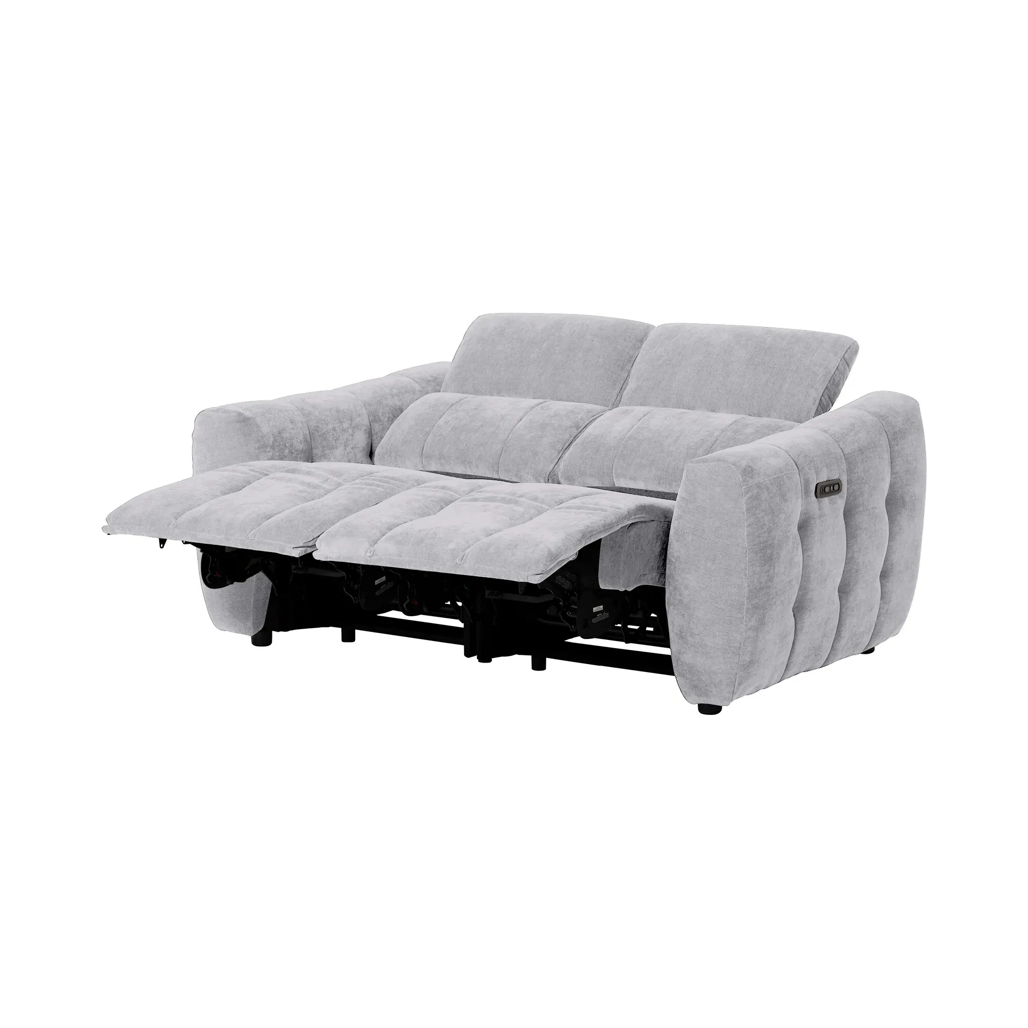 Montgomery 2-Seater Power Recliner with Headrest - Fabric