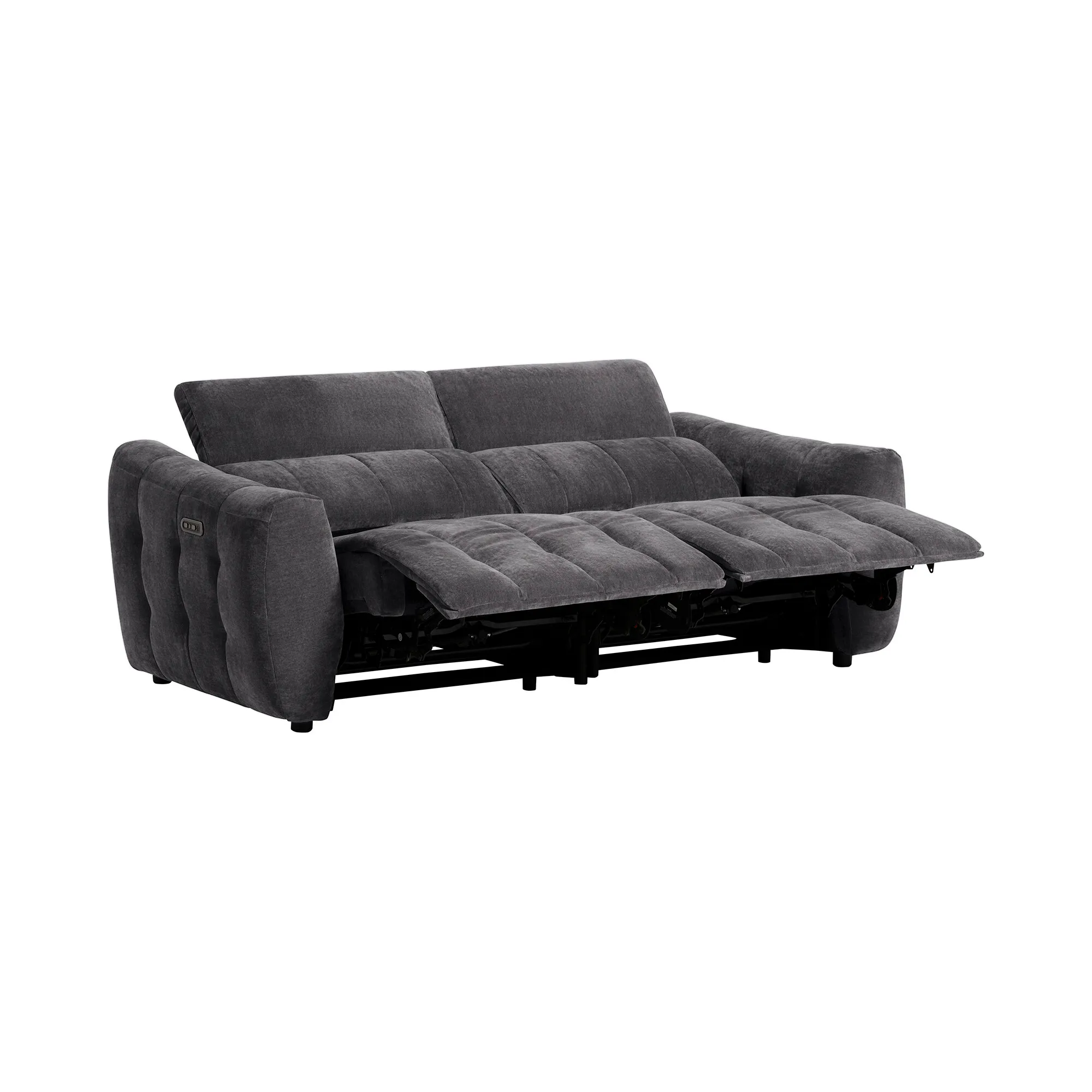 Montgomery 2.5 Seater Sofa with Power Headrest - Fabric